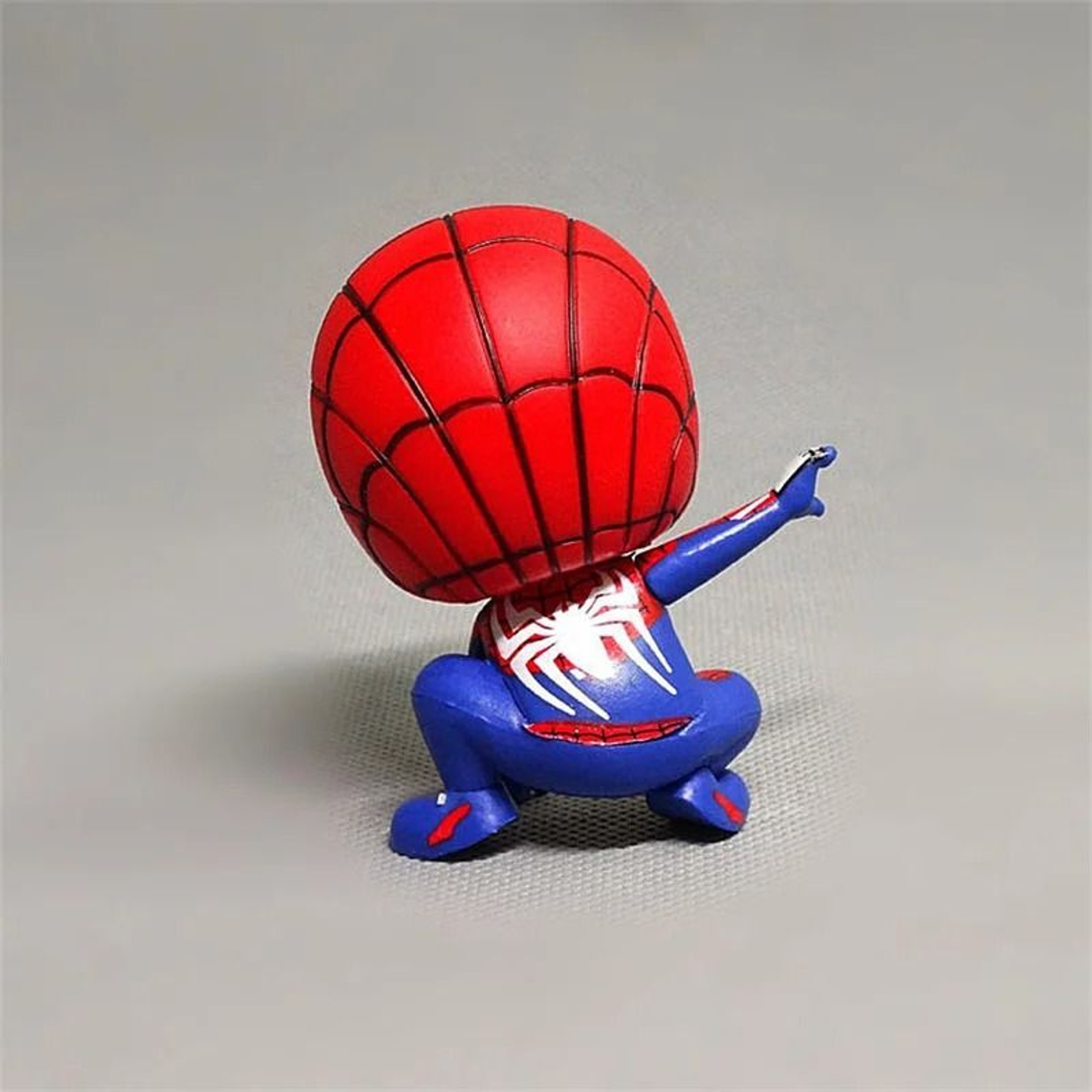 Marvel Avengers SpiderMan Cute Action Figure Posture Anime Collection Figurine 2