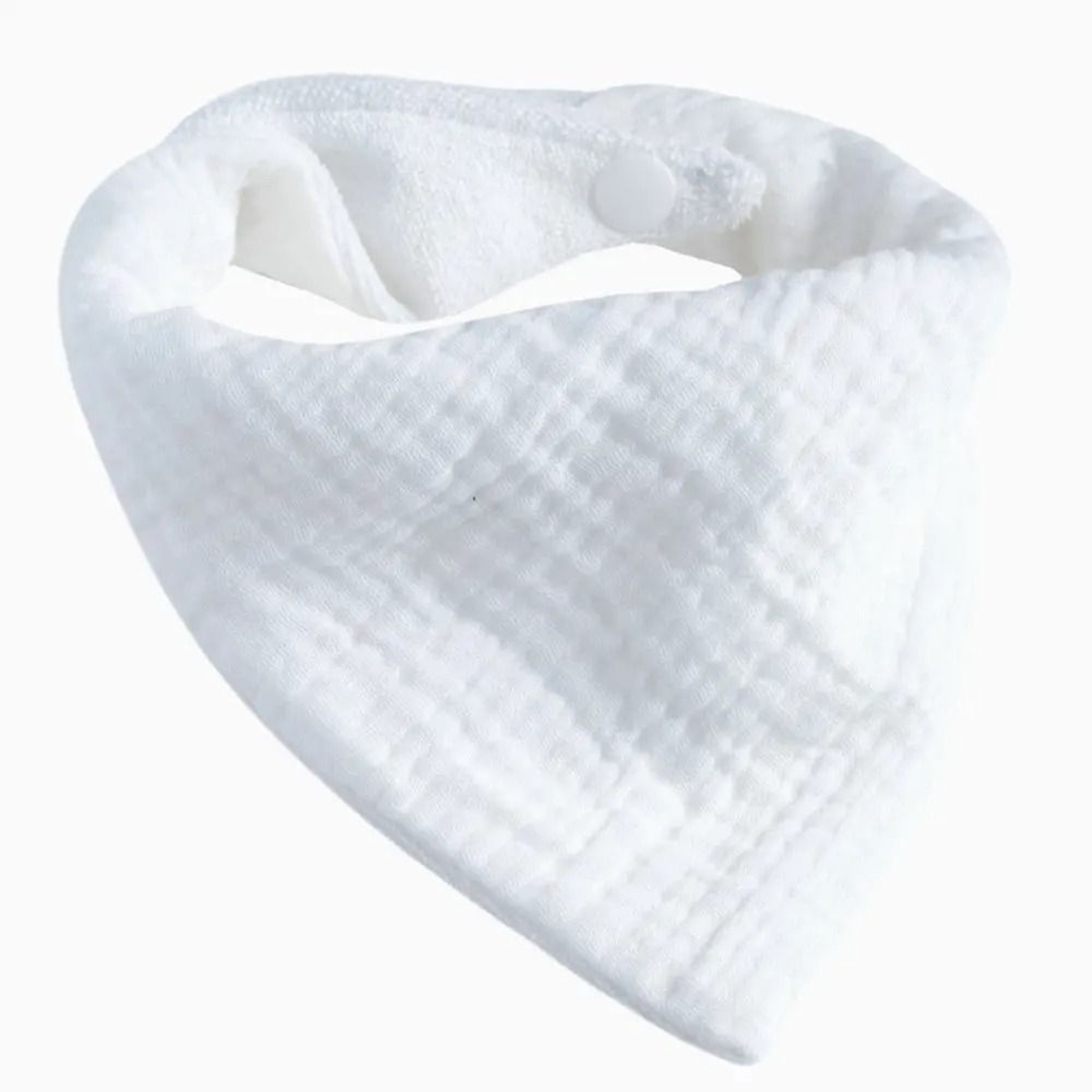 Baby Infant Cotton  Terry Absorbent Triangle Scarf Feeding Saliva Towel 7