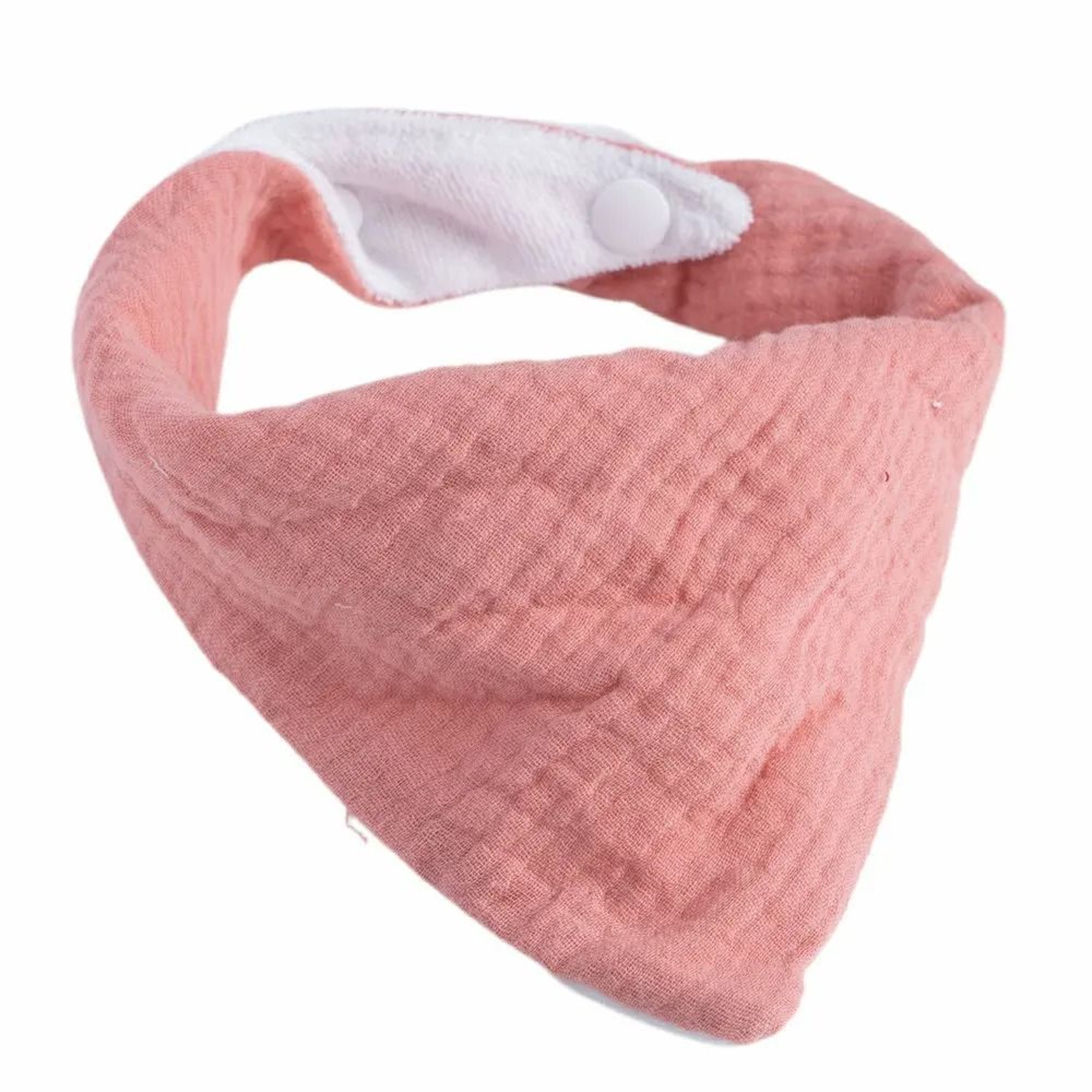 Baby Infant Cotton  Terry Absorbent Triangle Scarf Feeding Saliva Towel 8