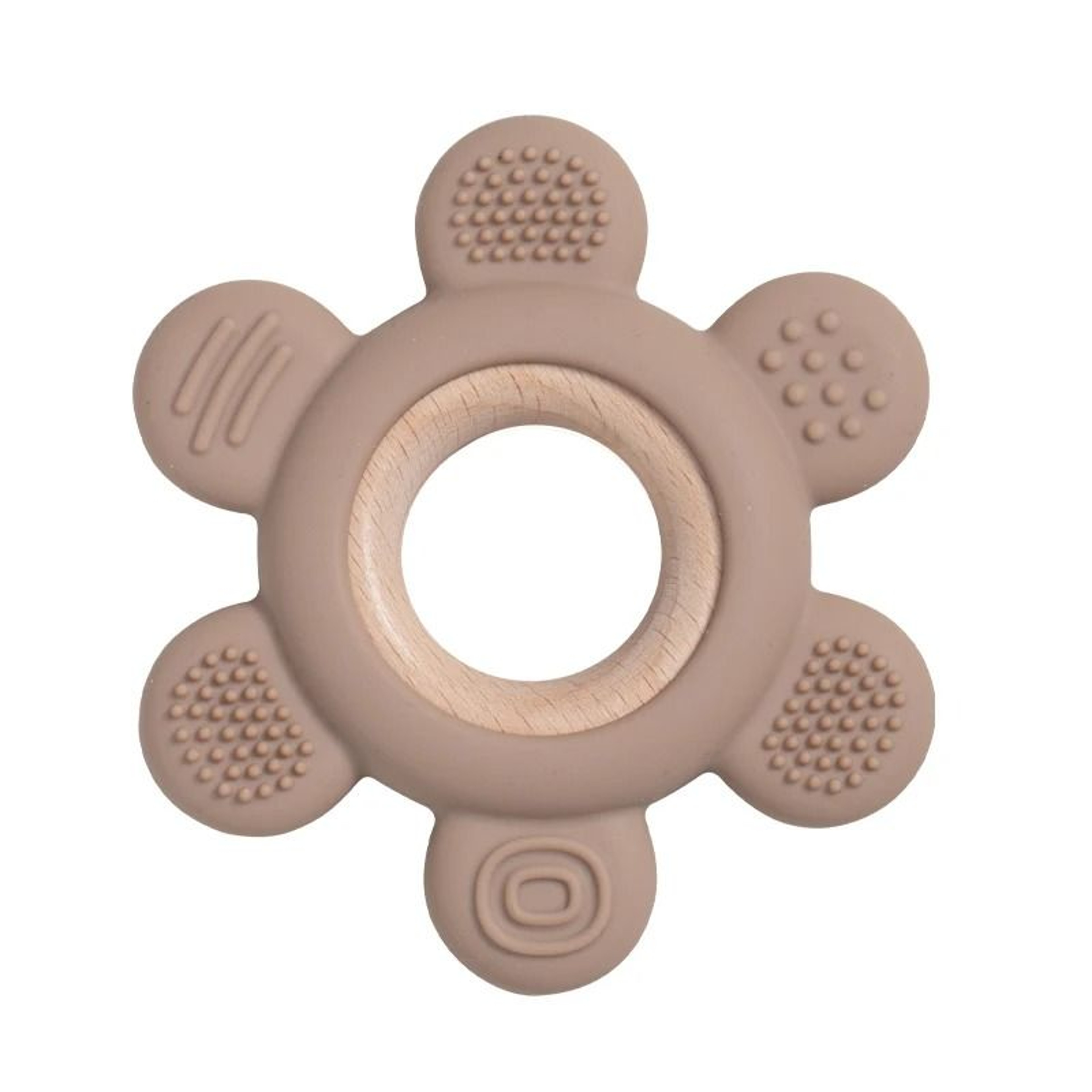 FruitTheme Silicone  Wooden Baby Teether  BPAFree Infant Chewing Toy 15