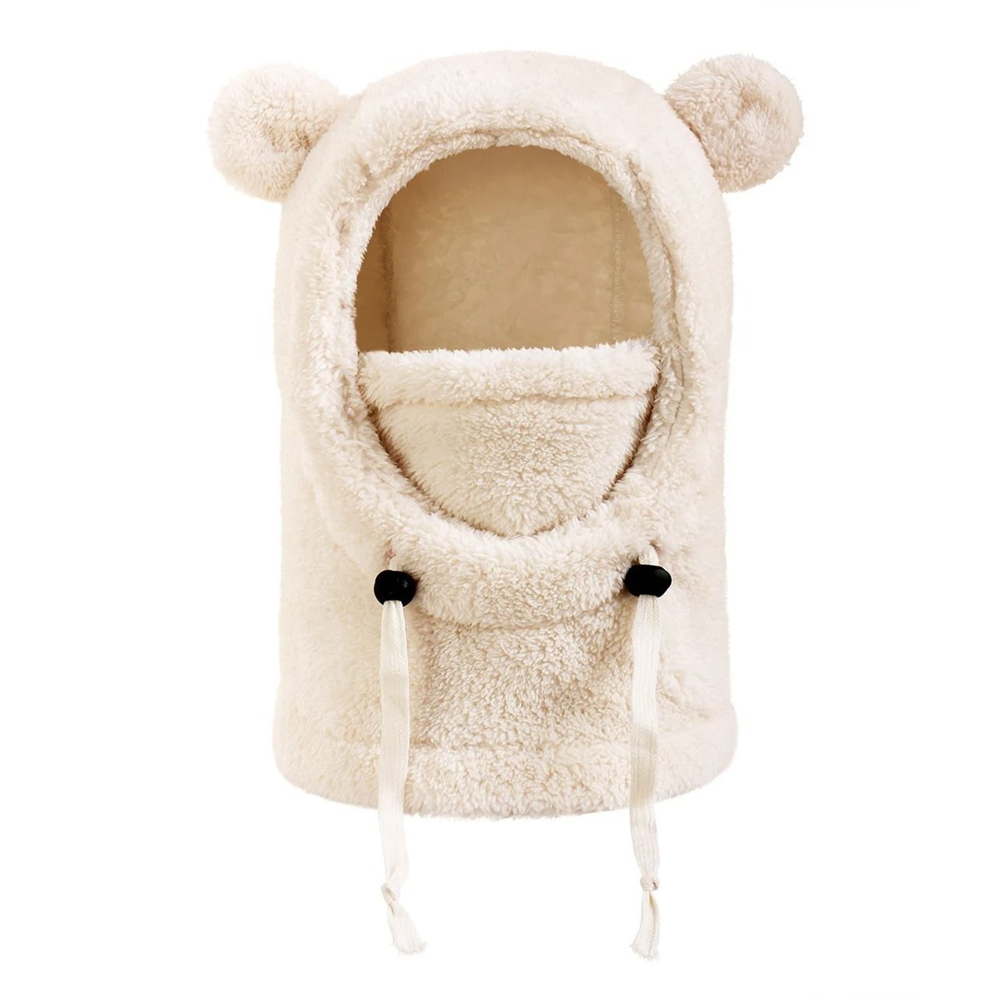 Integrated Bear Balaclava System  Premium Childrens Thermal Headgear  Plush Scarf 9
