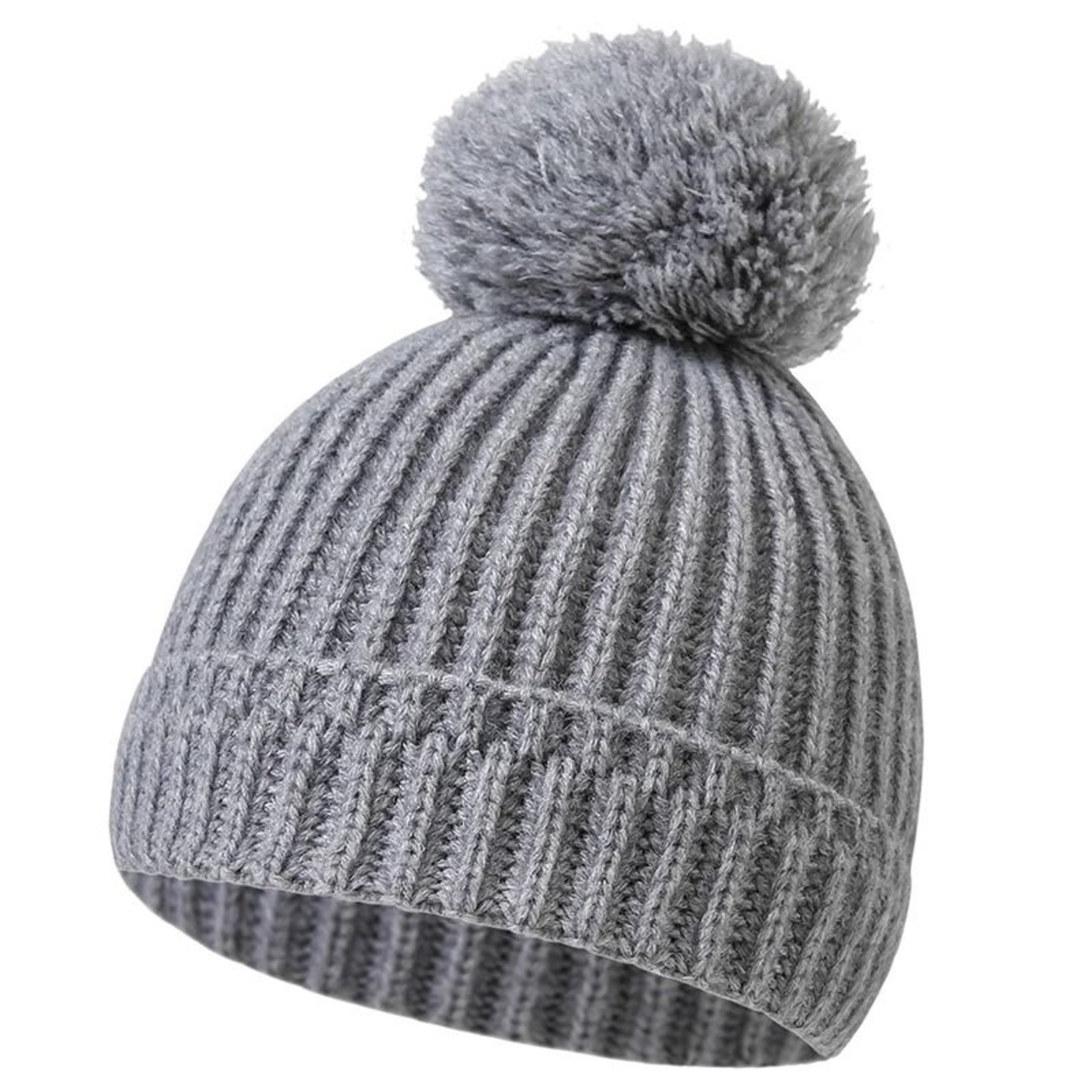 Elite Pompom Crochet Beanie  Premium Knitted Thermal Headwrap For Newborns 12