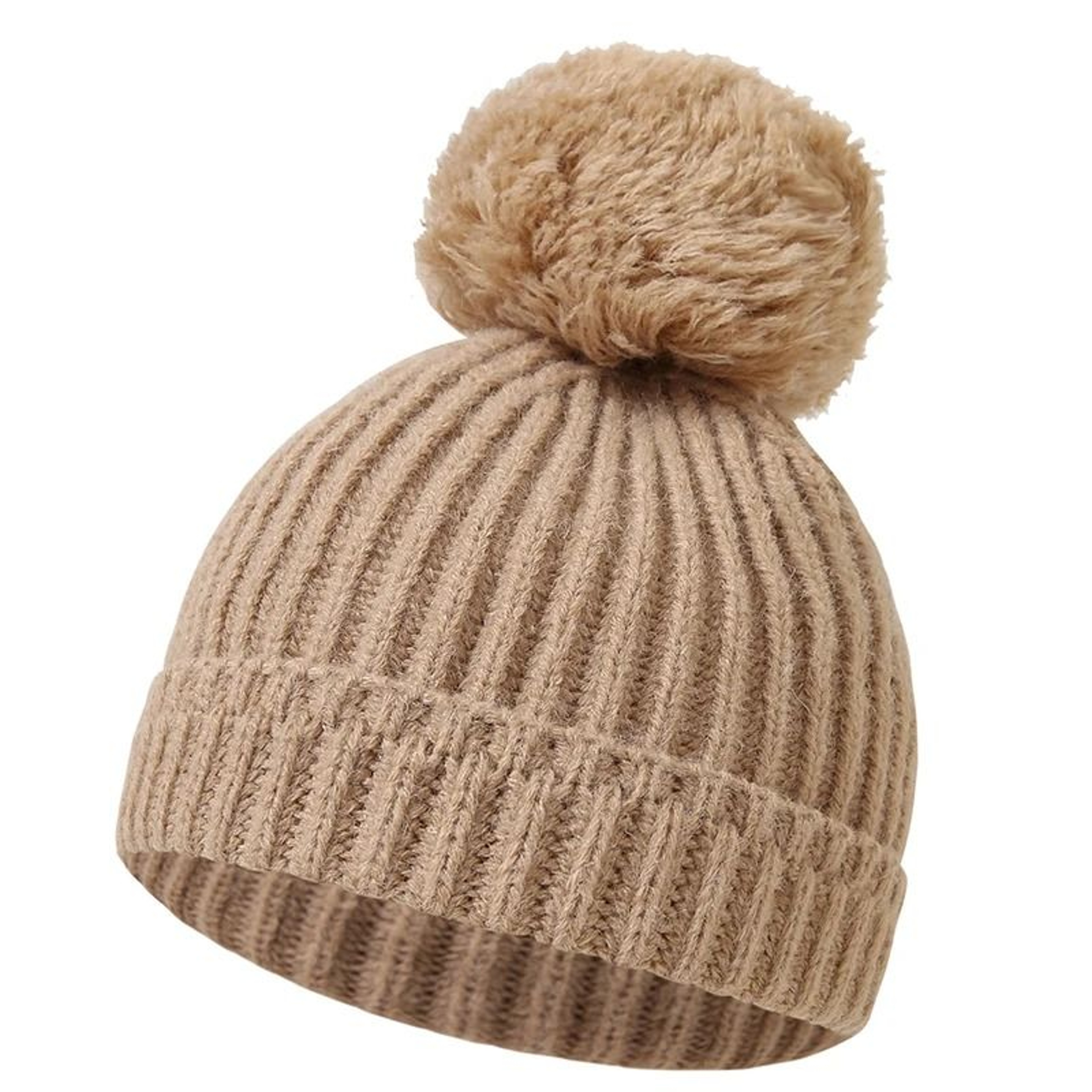 Elite Pompom Crochet Beanie  Premium Knitted Thermal Headwrap For Newborns 8