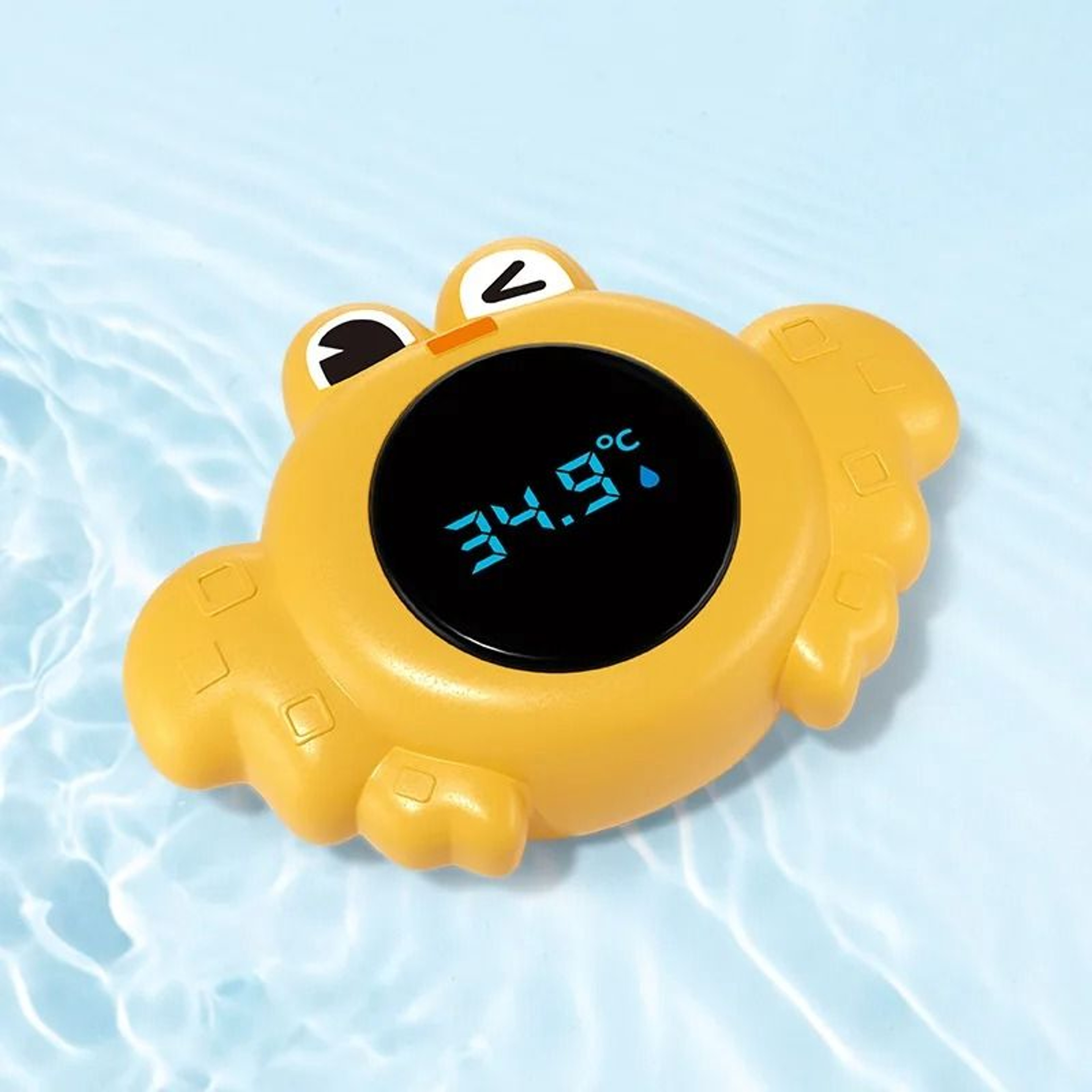 HydroKinetic Digital Bath Thermometer  Premium Floating LED Safety Monitor 2