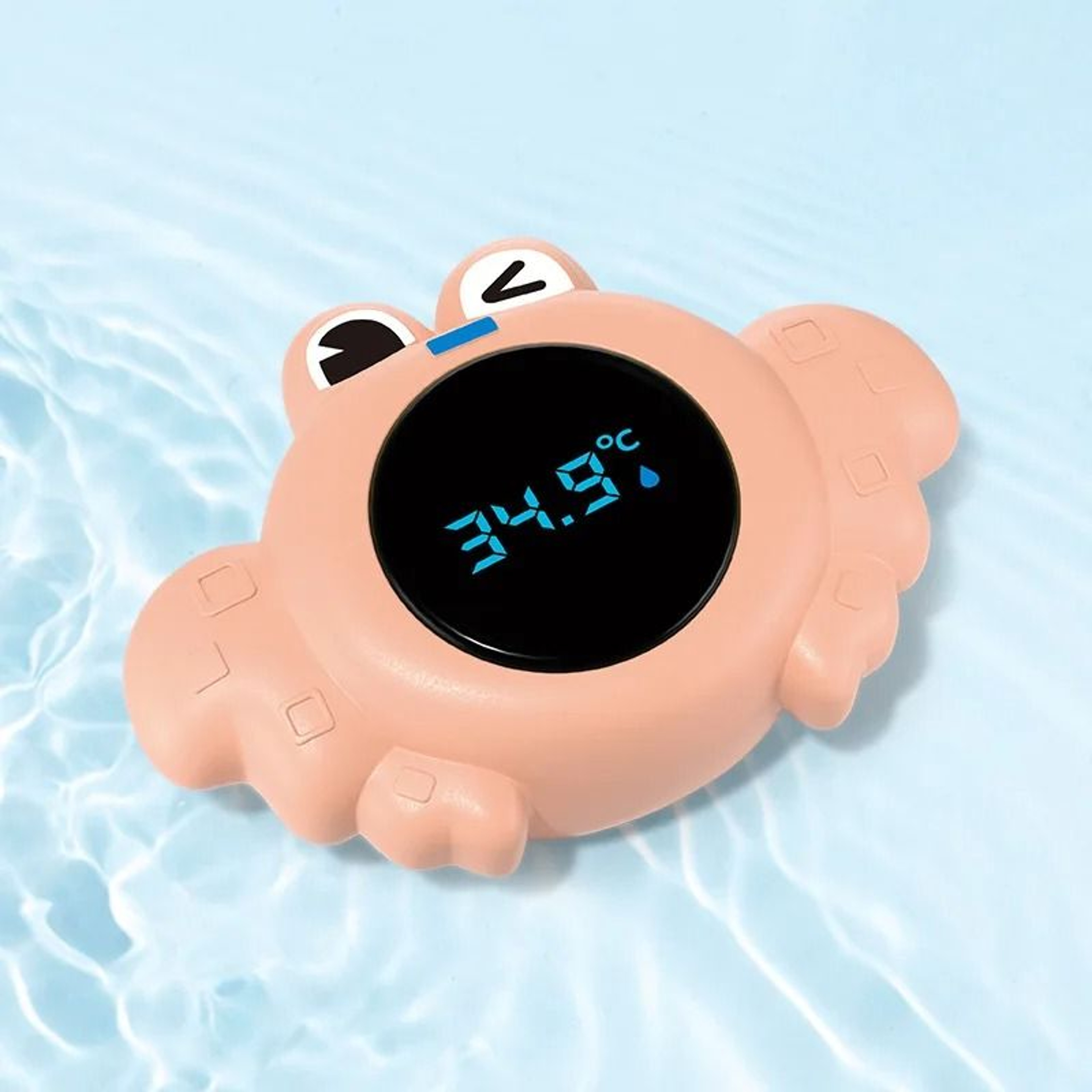HydroKinetic Digital Bath Thermometer  Premium Floating LED Safety Monitor 6