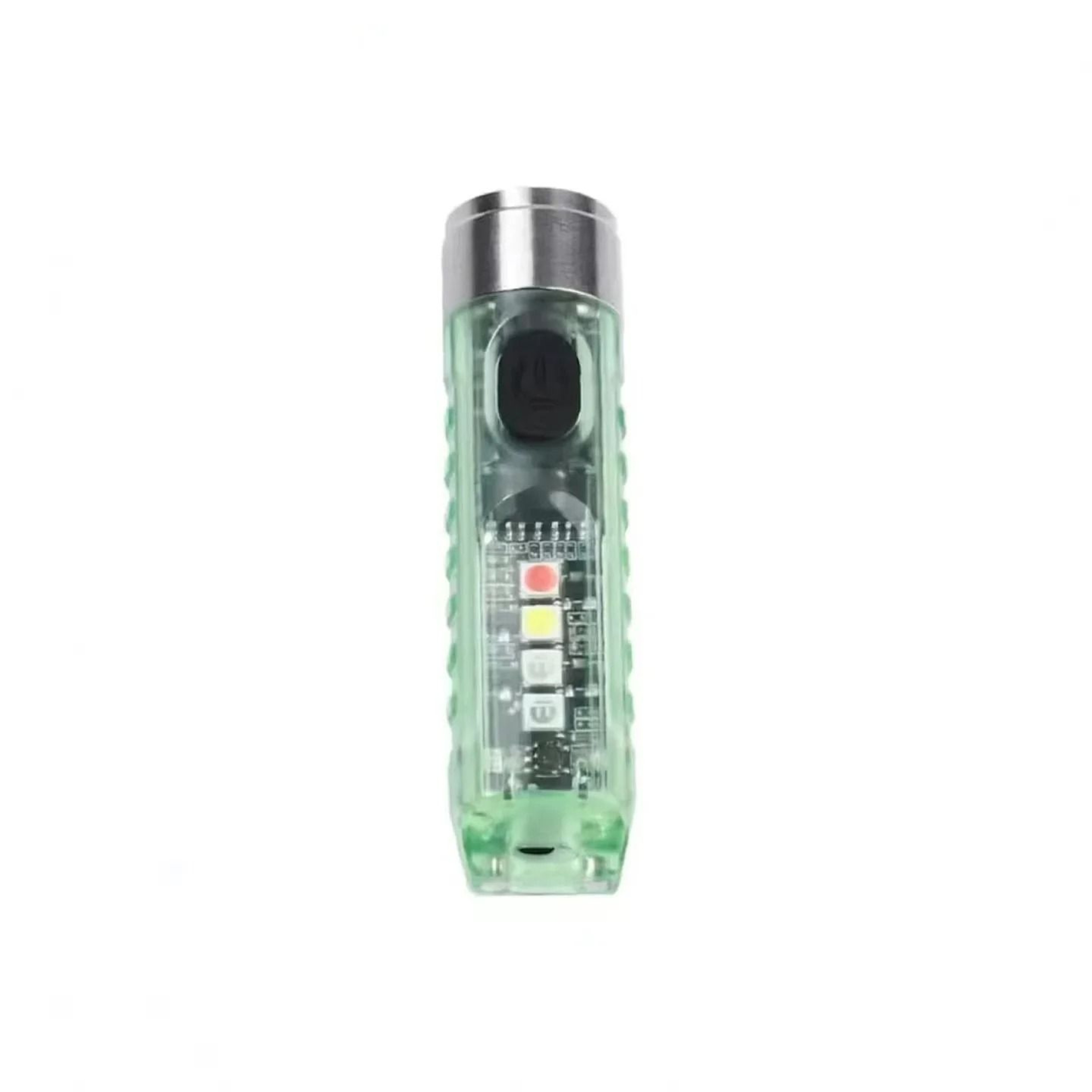 UltraPortable 12g LED Keychain Flashlight And MultiMode Magnetic Warning Light 7