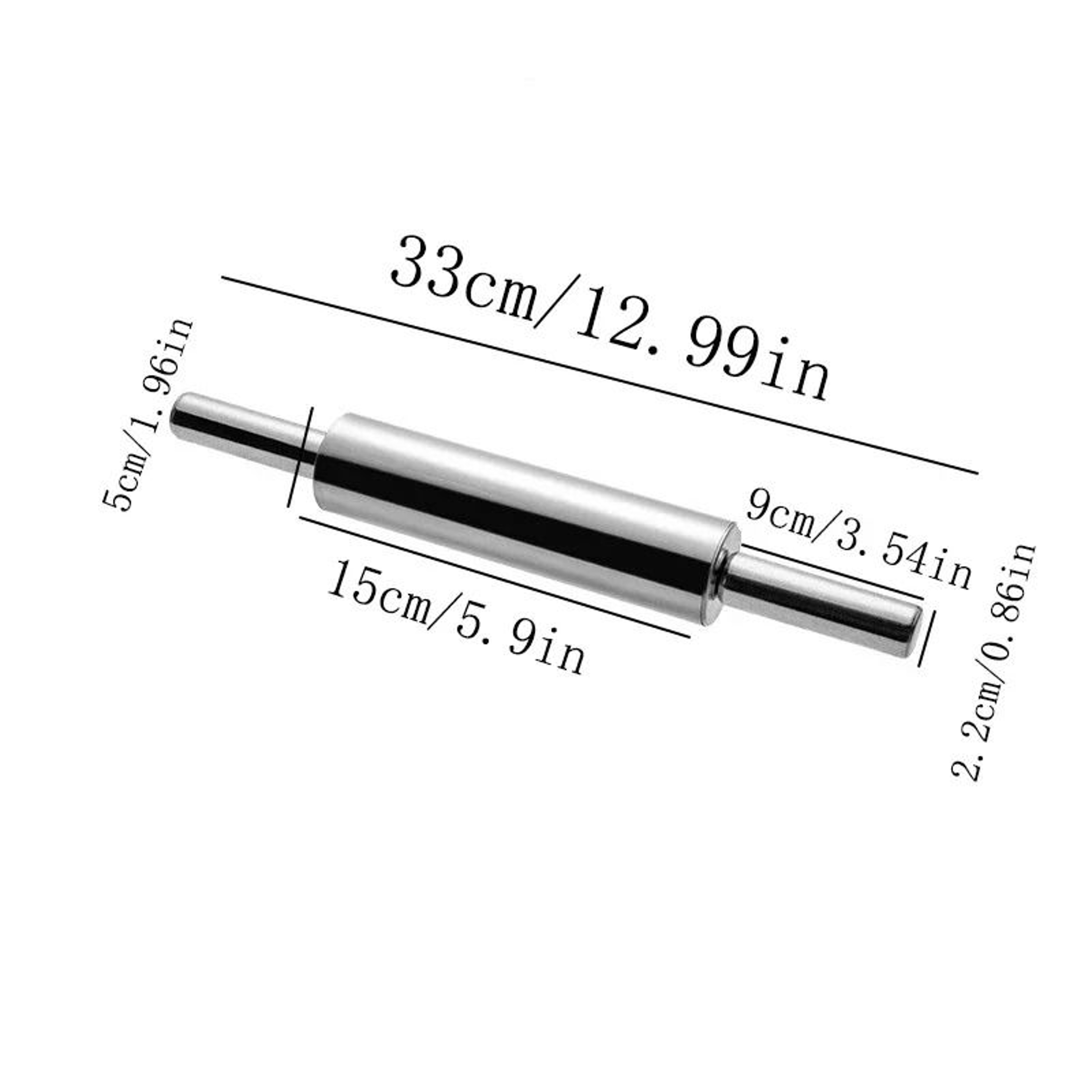 Stainless Steel Rolling Pin And HighPerformance Dough Regulation Architecture 9