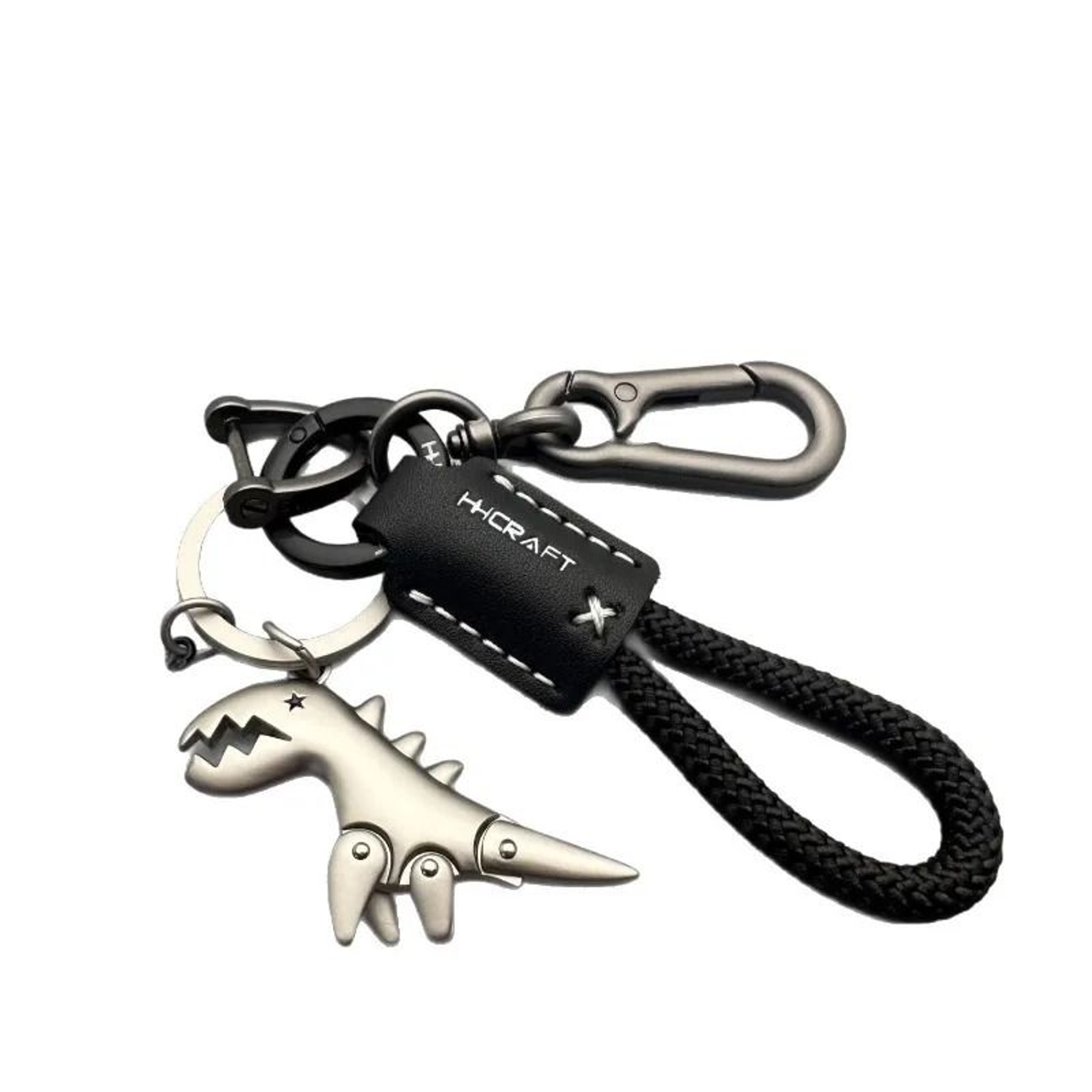 Leather Woven Rope Keychain And HighFidelity Asset Retention Architecture 4