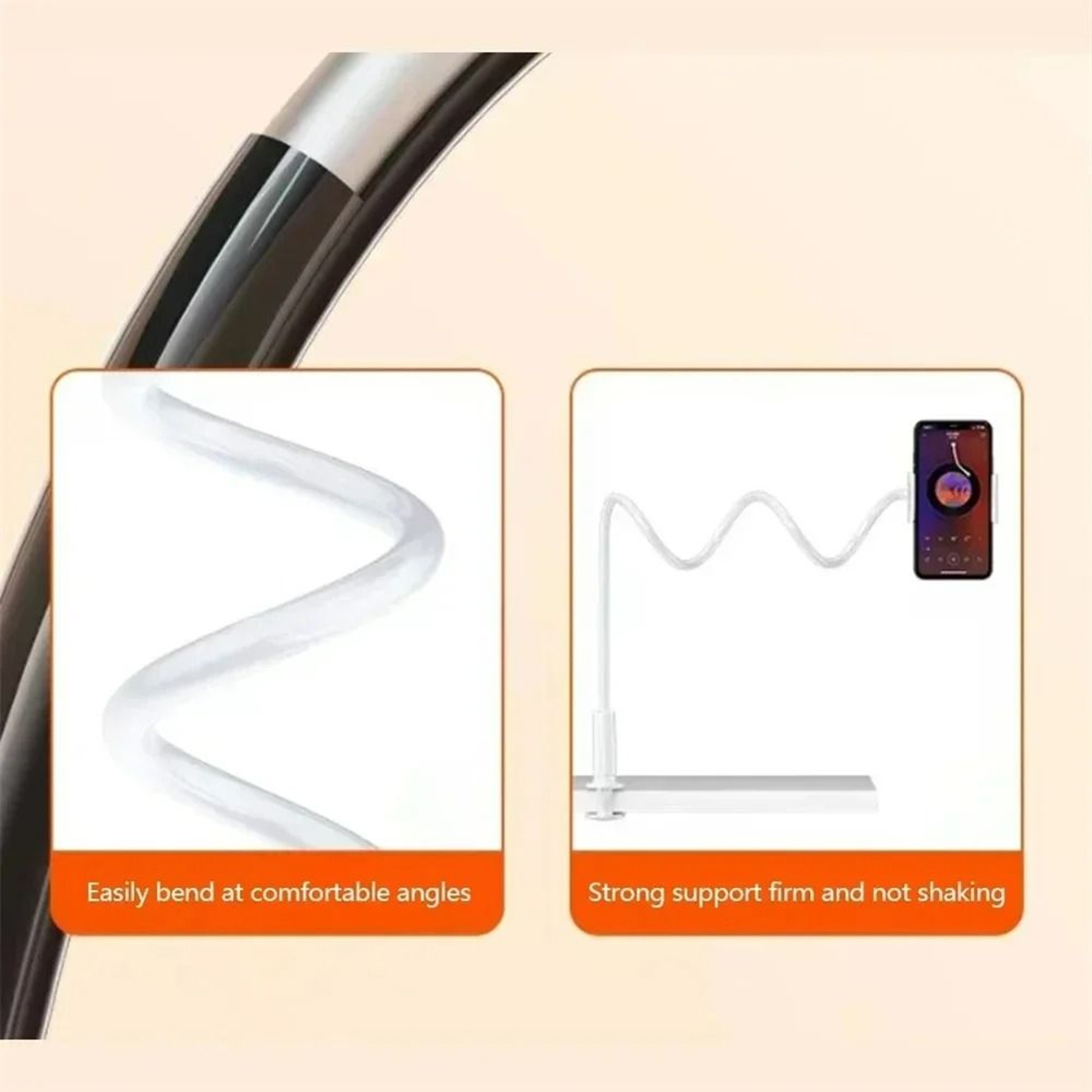 75cm Universal HighFidelity Lazy Mobile Phone Holder And Flexible Arm Stand 3
