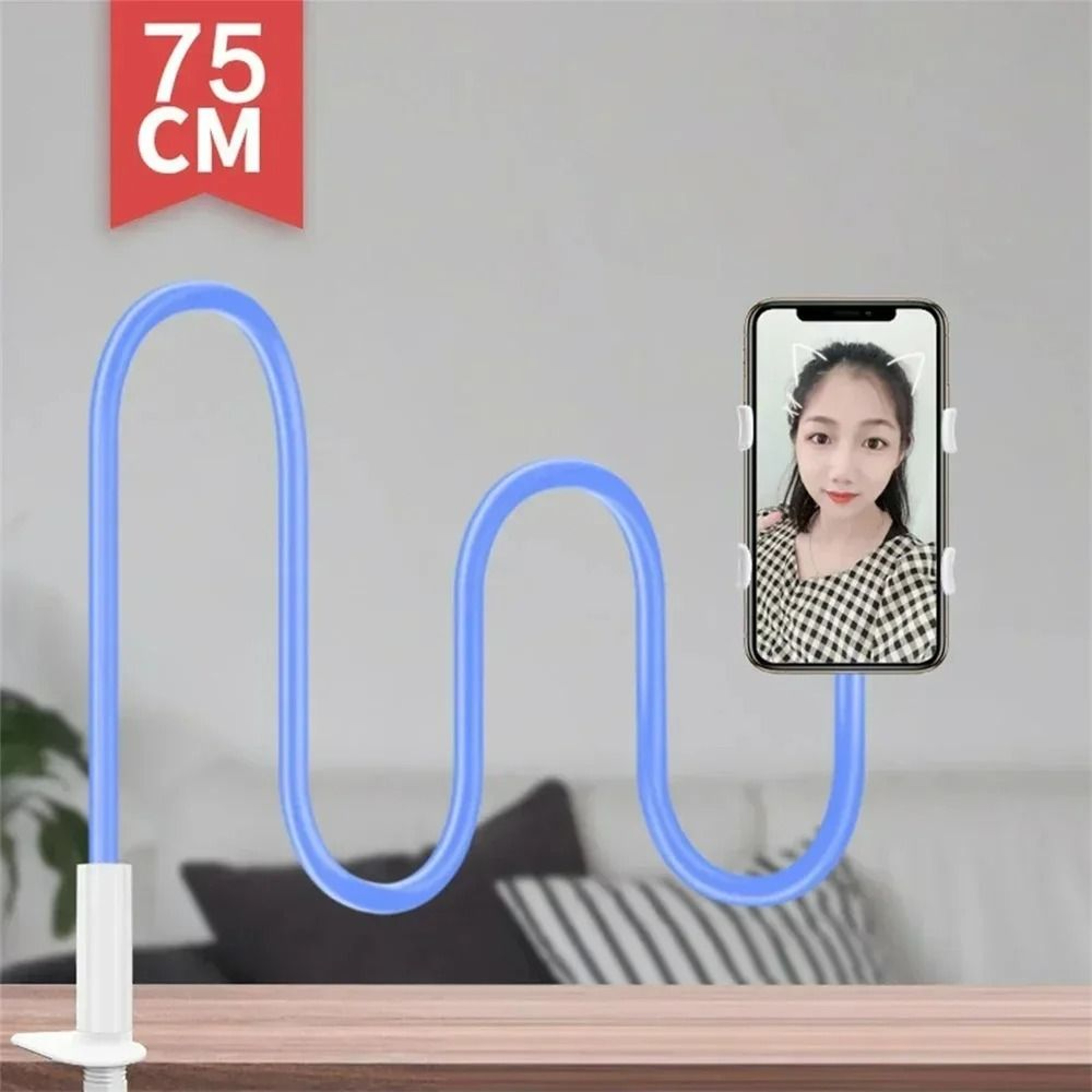 75cm Universal HighFidelity Lazy Mobile Phone Holder And Flexible Arm Stand 8