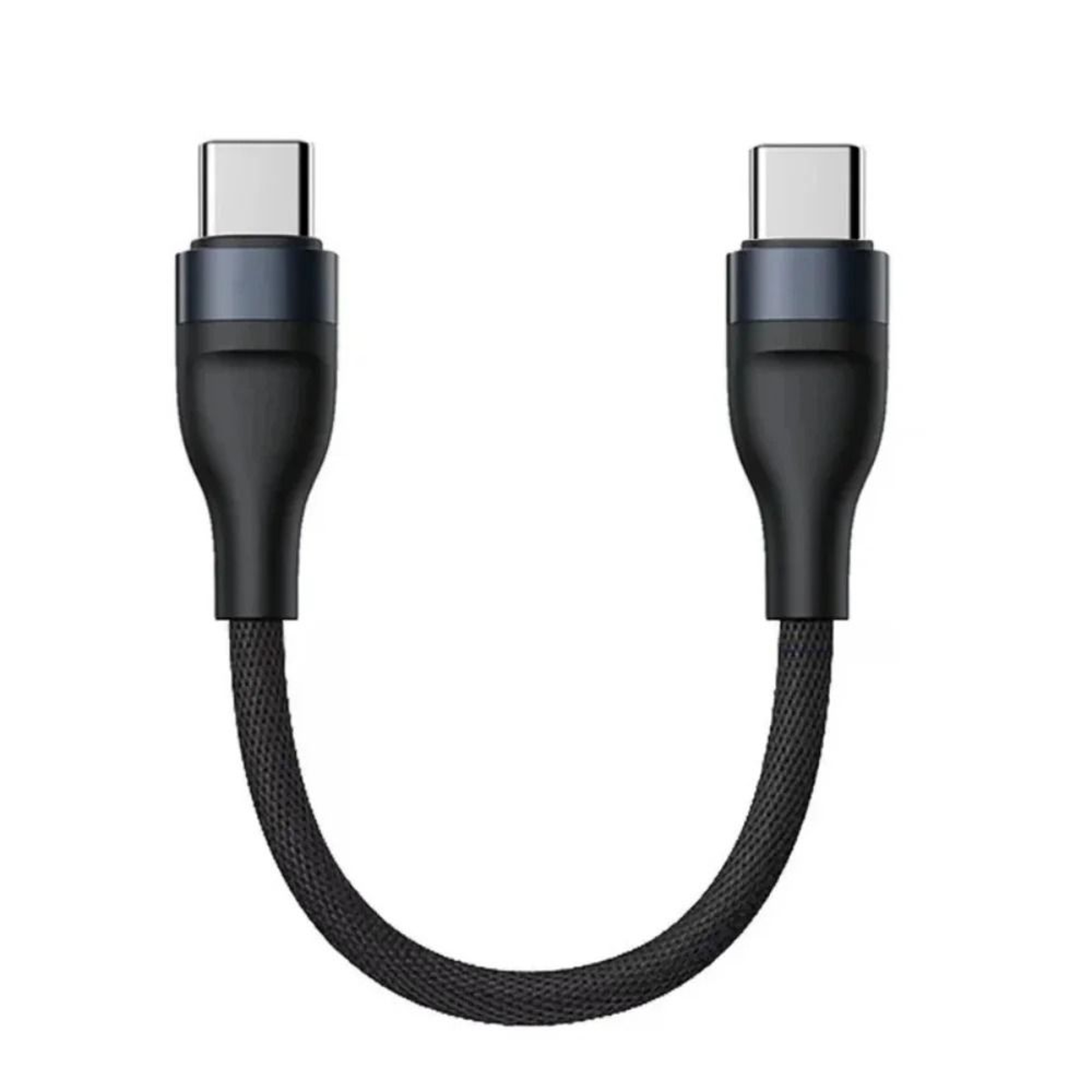 60W PD HighFidelity ShortForm USBC To USBC Super Fast Charging Data Cord 7