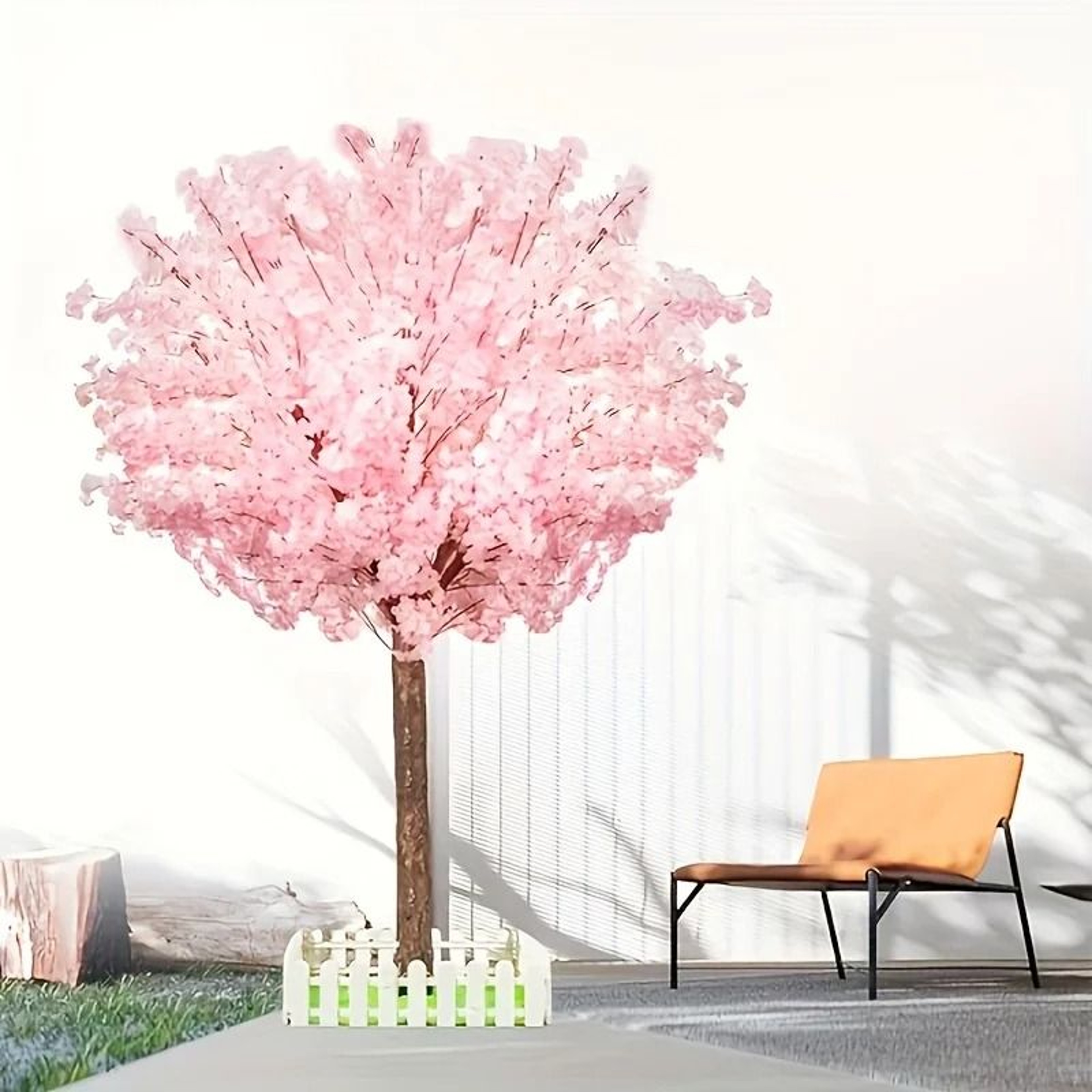 Grand Enchanted Artificial Cherry Blossom Tree 8