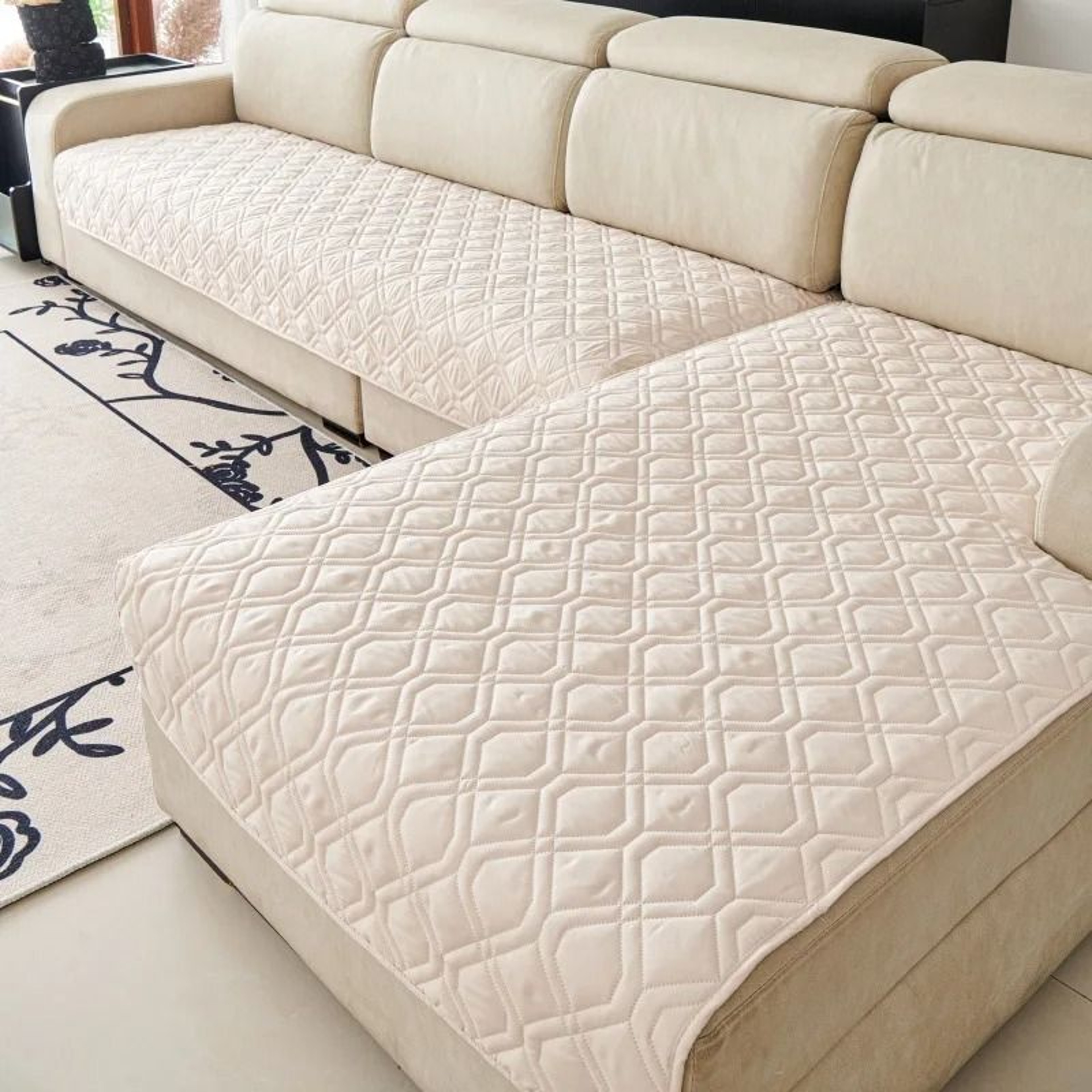 Universal Waterproof Pet Sofa Cover  Washable Furniture Protector For Dogs  Kids 8