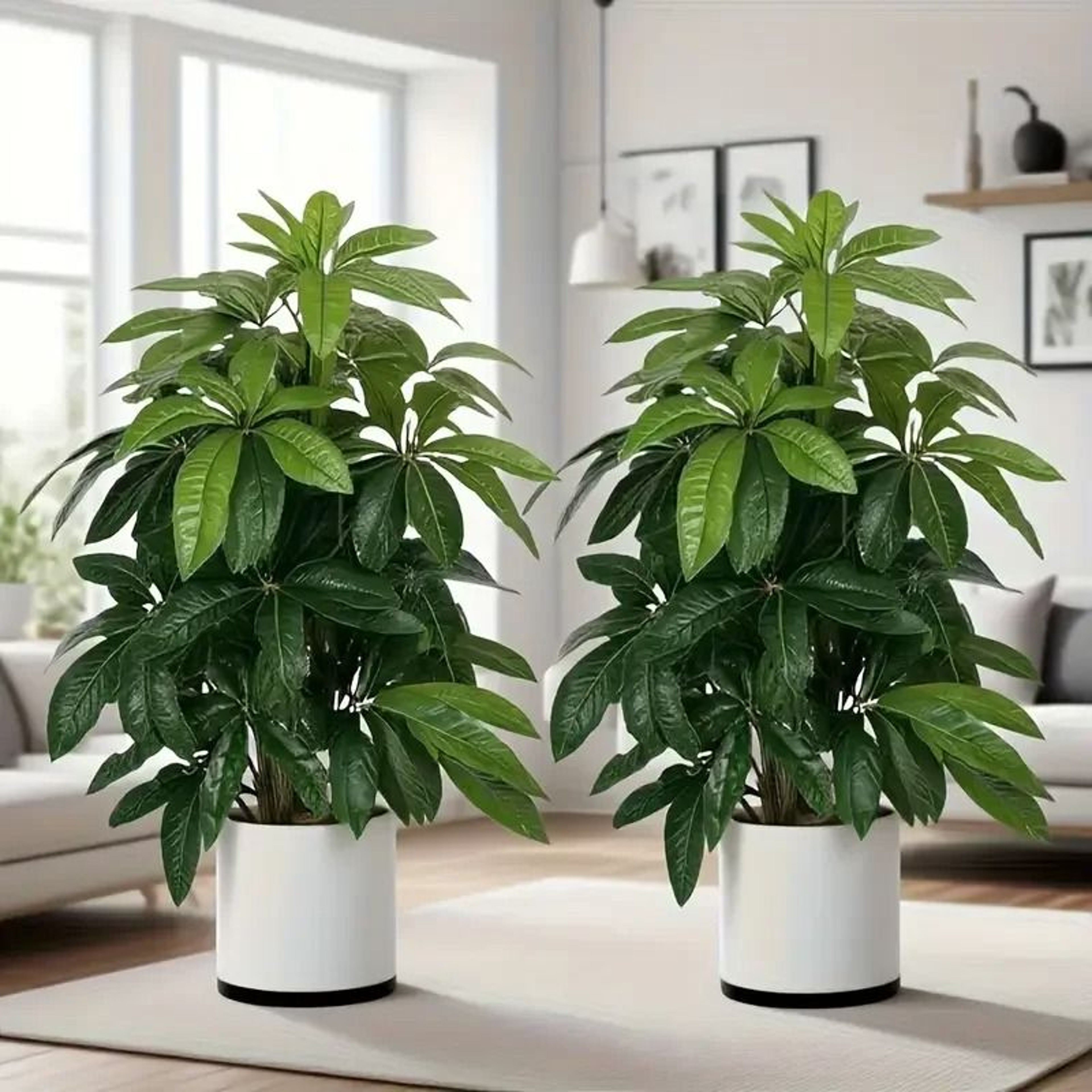 Majestic 82cm Artificial Money Tree  Realistic IndoorOutdoor Palm For Garden Porch  Wedding Decor 0