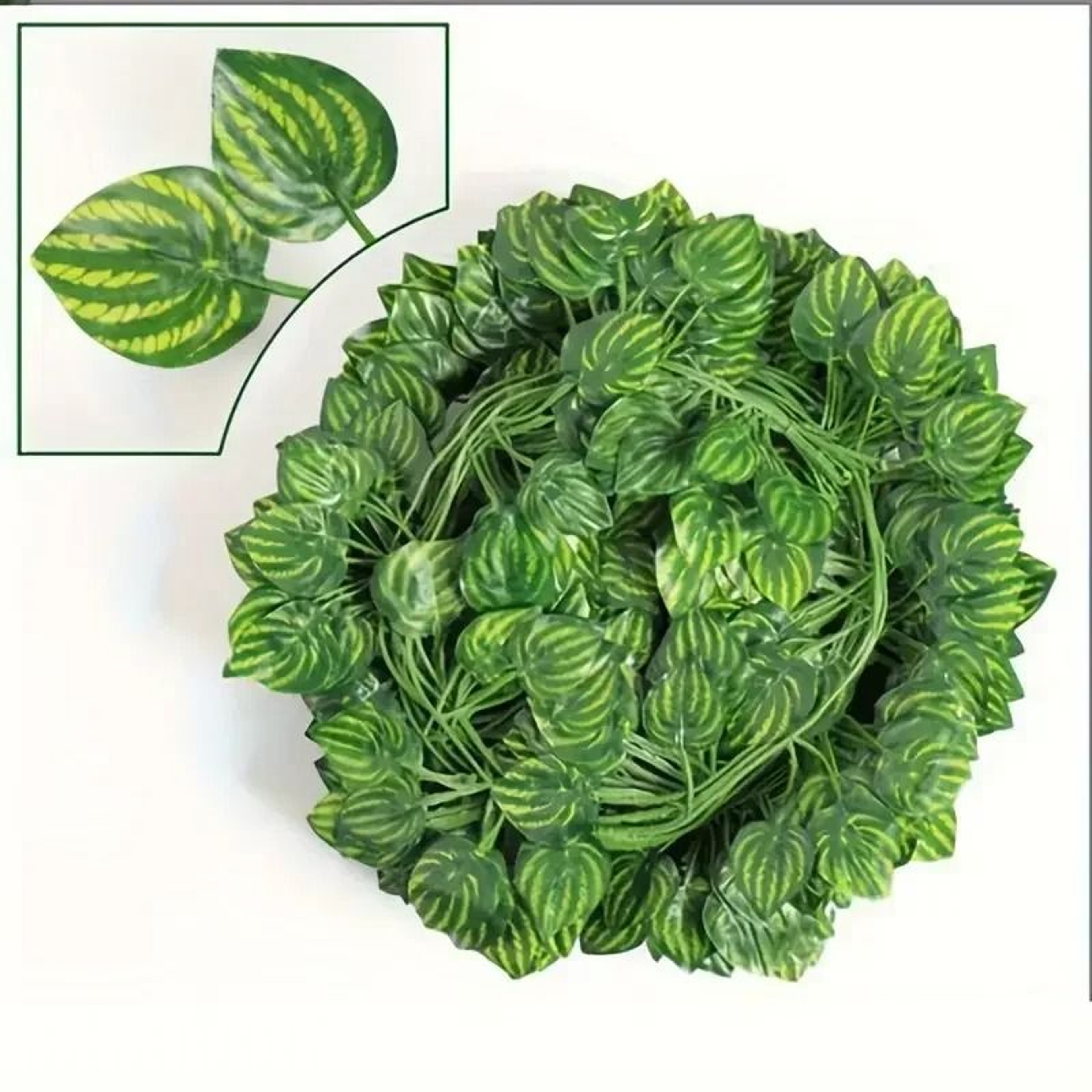 Artificial Green Ivy Vine Garland  2M Fake Leaf Rattan Hanging Creeper For Garden Wedding  Wall Dec 10