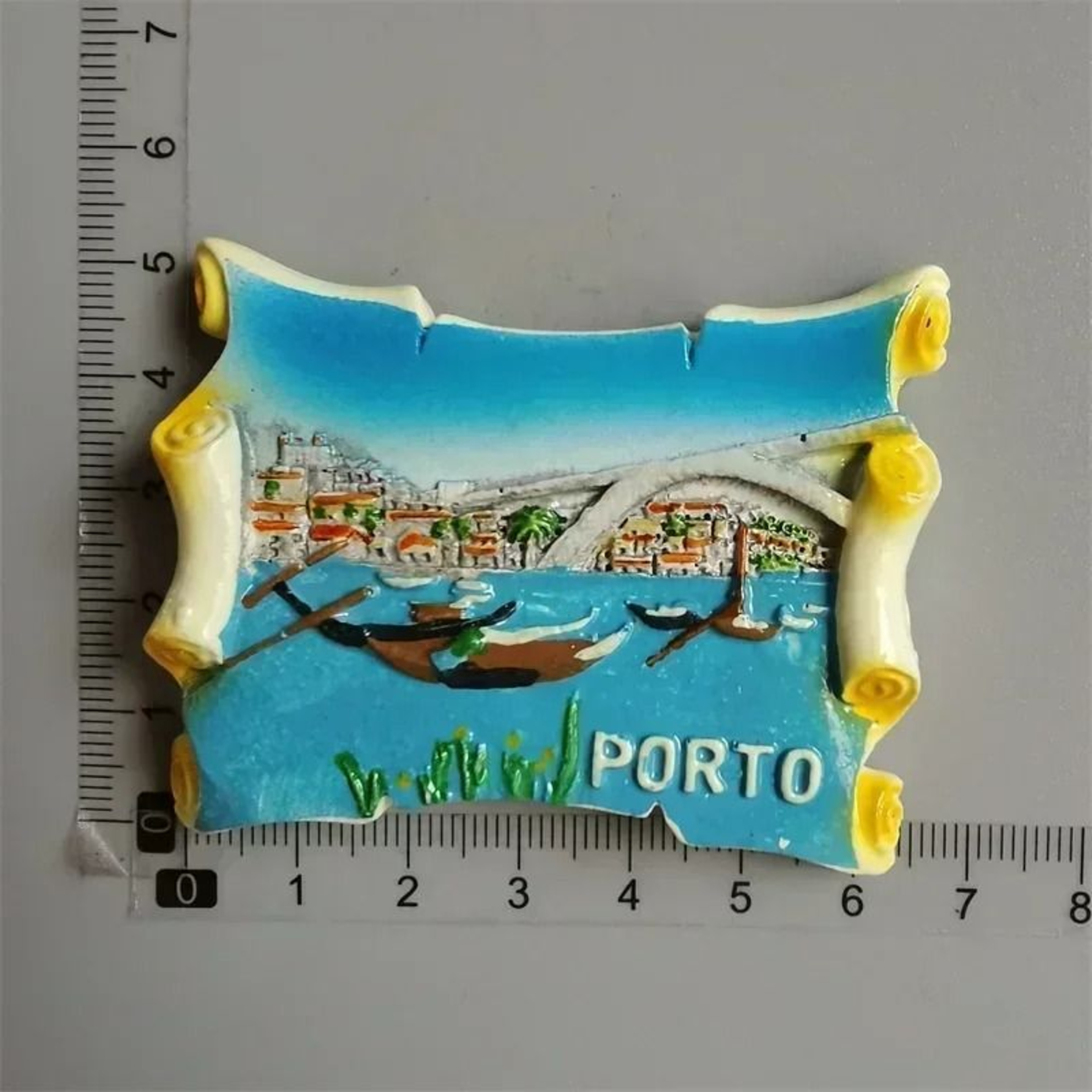 Portugal Heritage Fridge Magnet  Lisbon Tram  Porto Souvenir  Professional HandPainted Resin Refrig 21