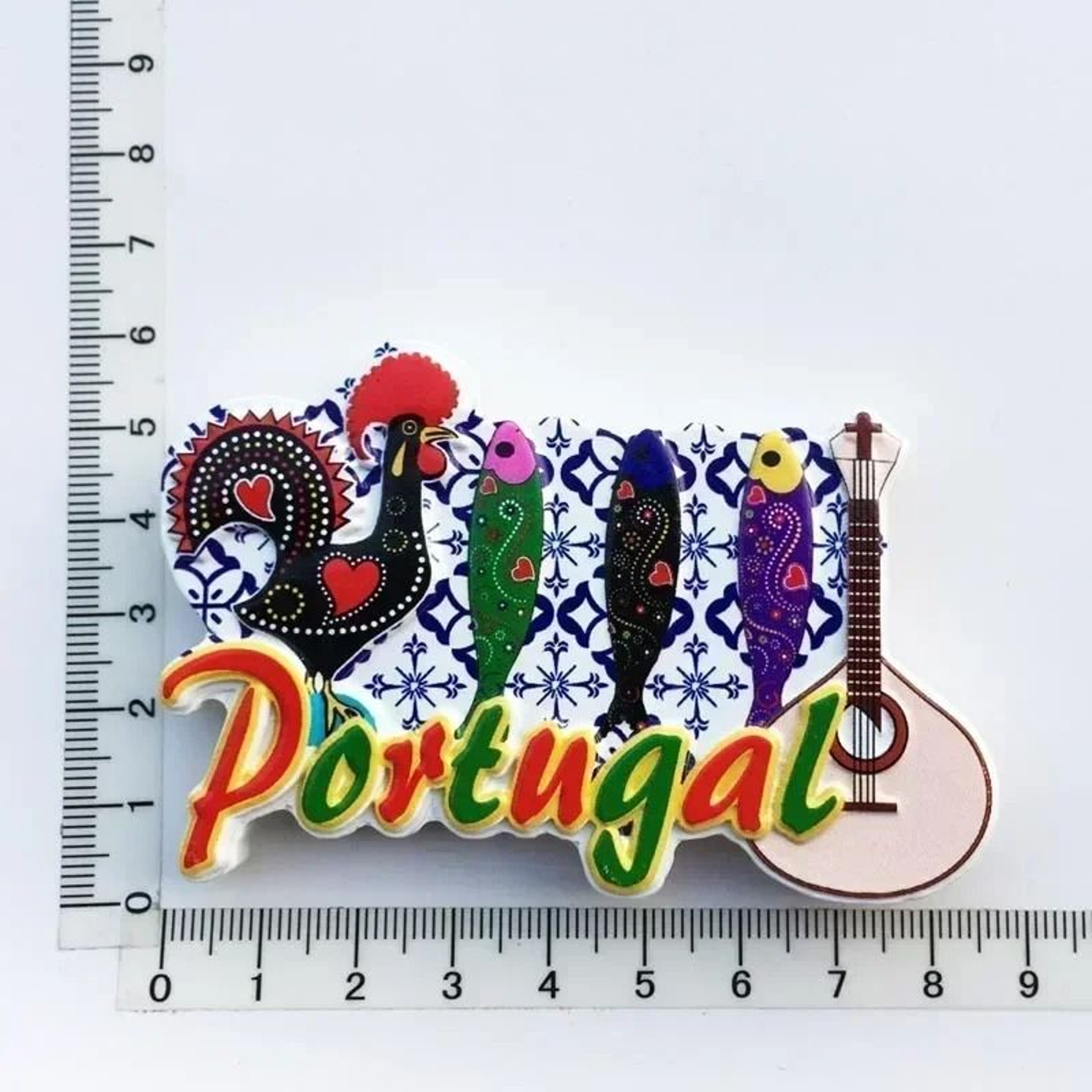 Portugal Heritage Fridge Magnet  Lisbon Tram  Porto Souvenir  Professional HandPainted Resin Refrig 28
