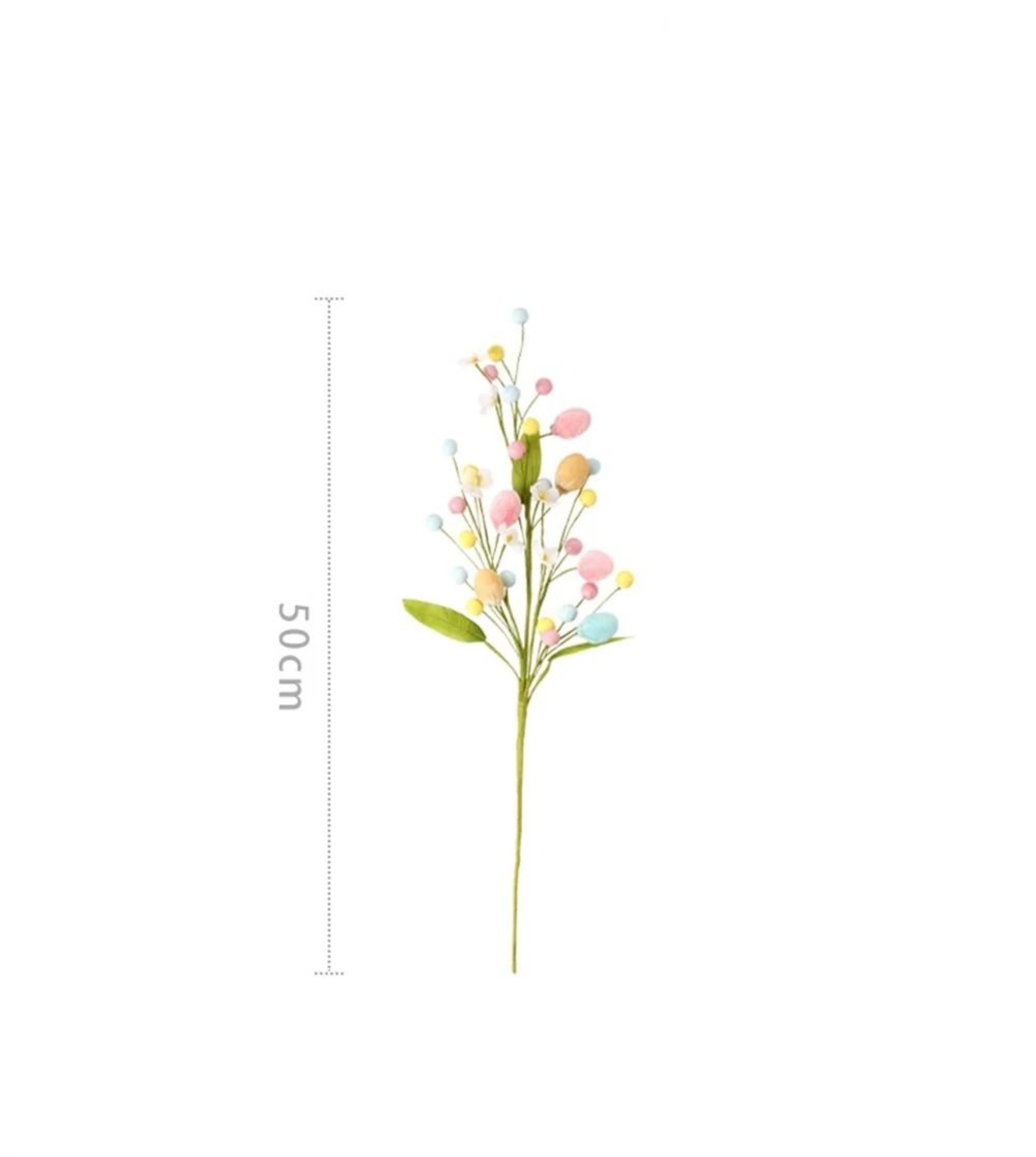 Artisan Easter Egg Botanical Stem  Speckled Pastel Floral Branch  Executive Seasonal  Studio Sanctu 5