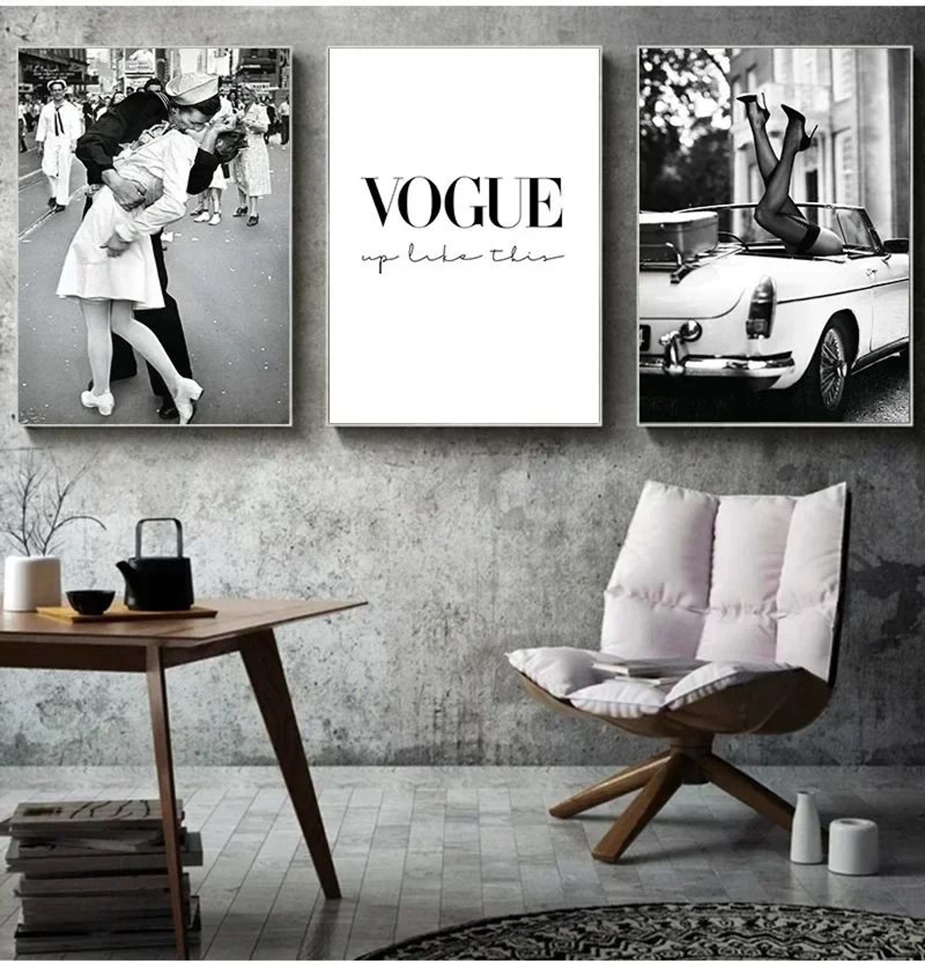 Couture Fragrance Canvas  Vintage Fashion Perfume Illustration  Executive Vanity  Boutique Studio S 3