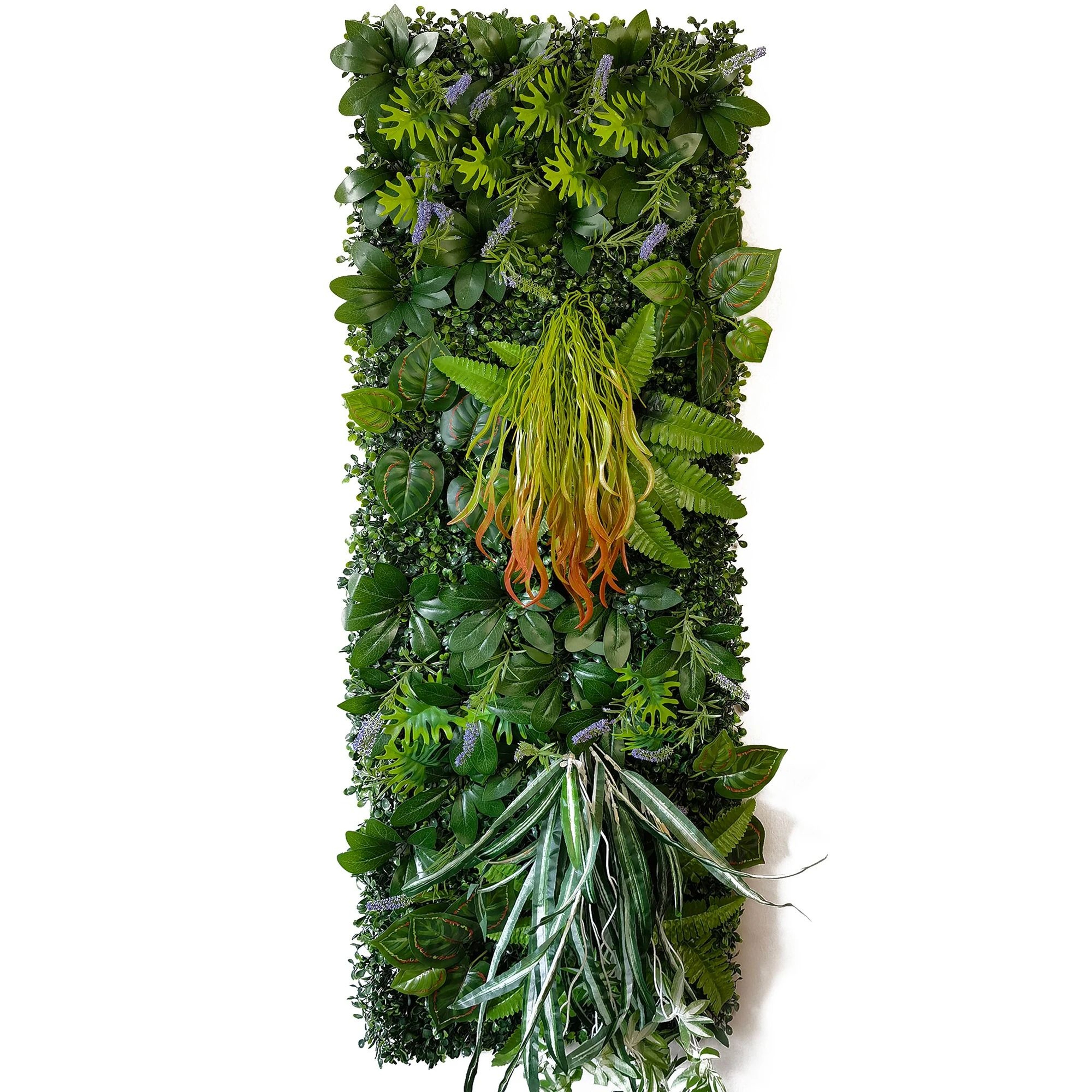 Verdant Monolith Panel  Large Artificial Moss  Grass Turf  Executive Event  Modern Vertical Sanctua 25