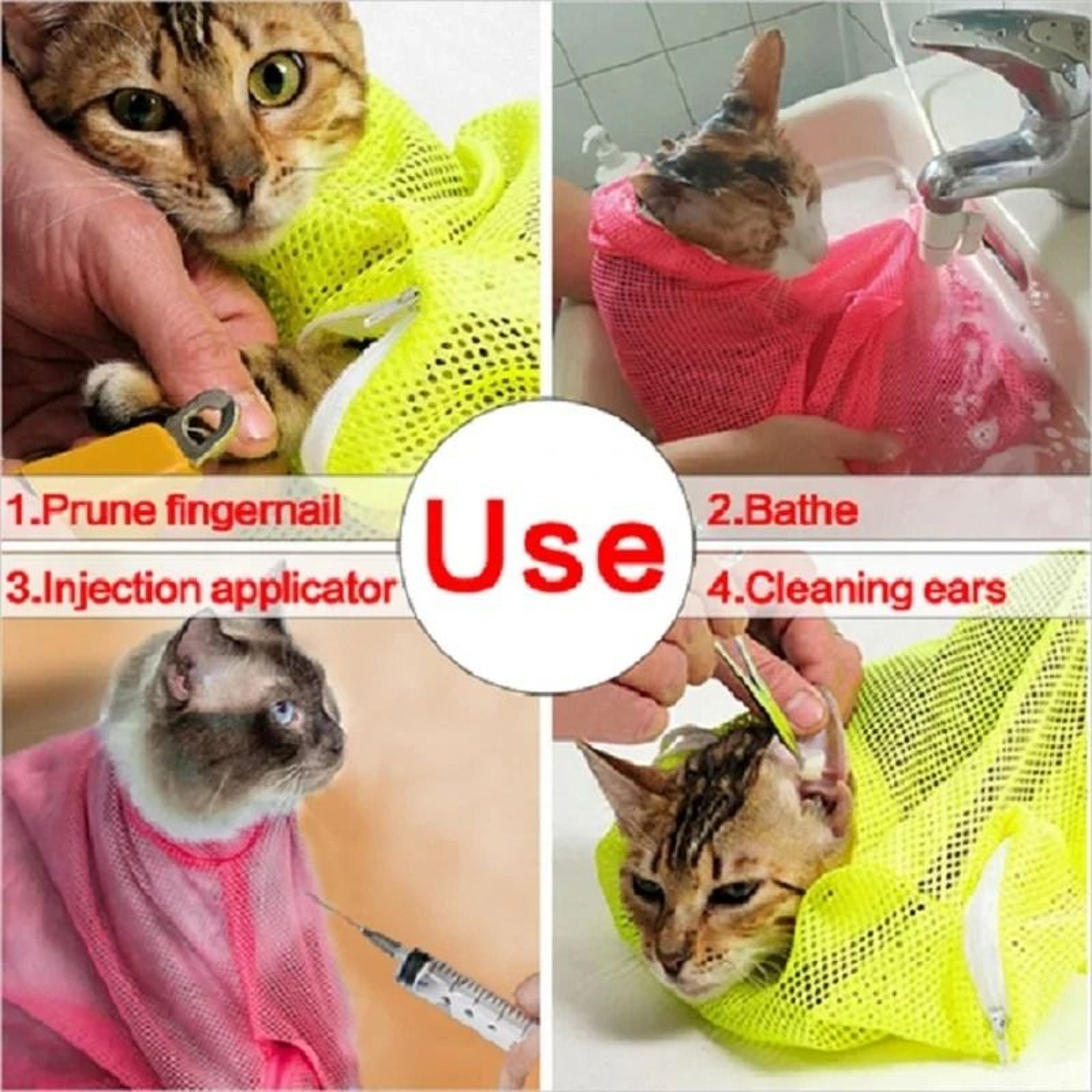 SafeRestraint Mesh Grooming Bag 1
