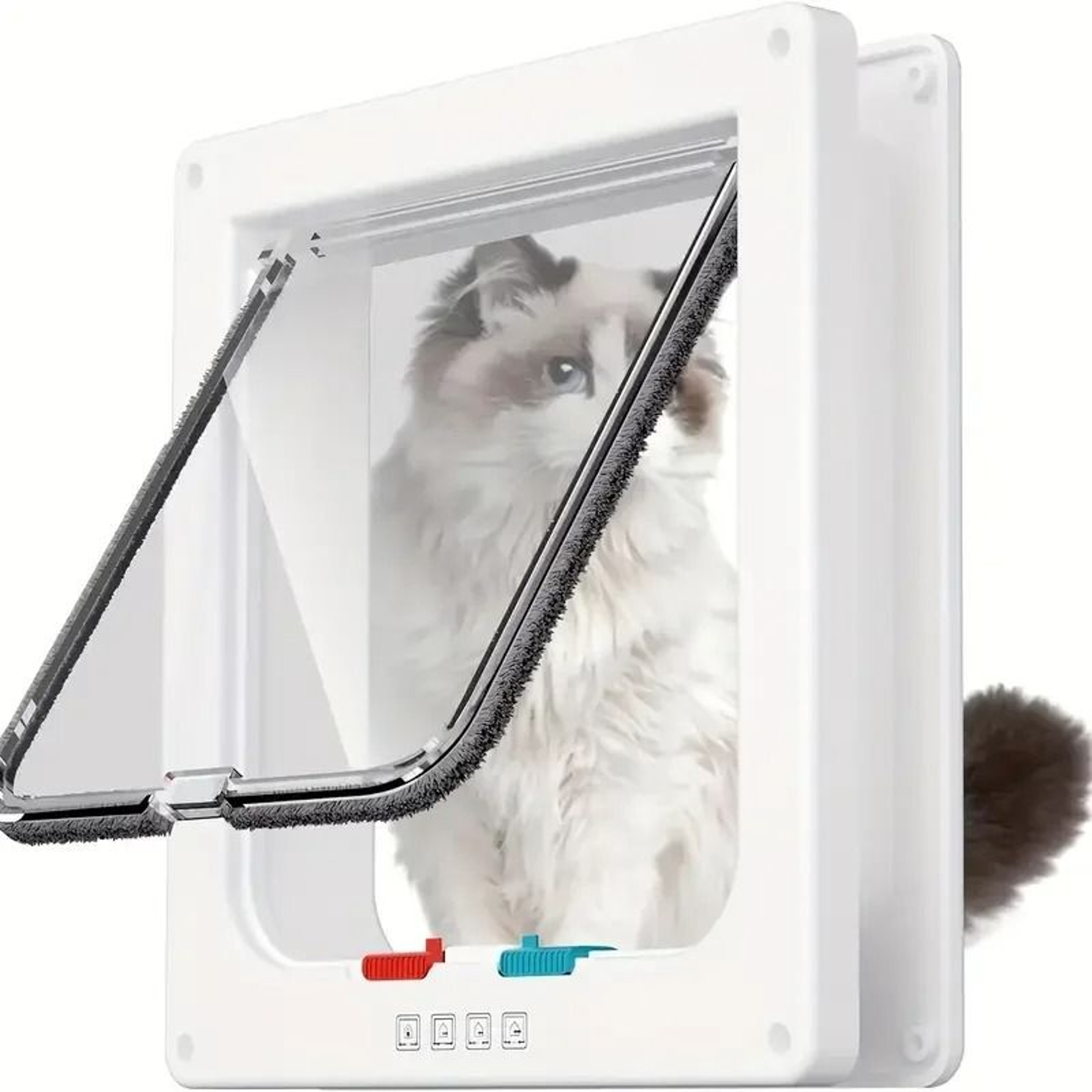Universal 4Way Locking Pet Access Portal 1