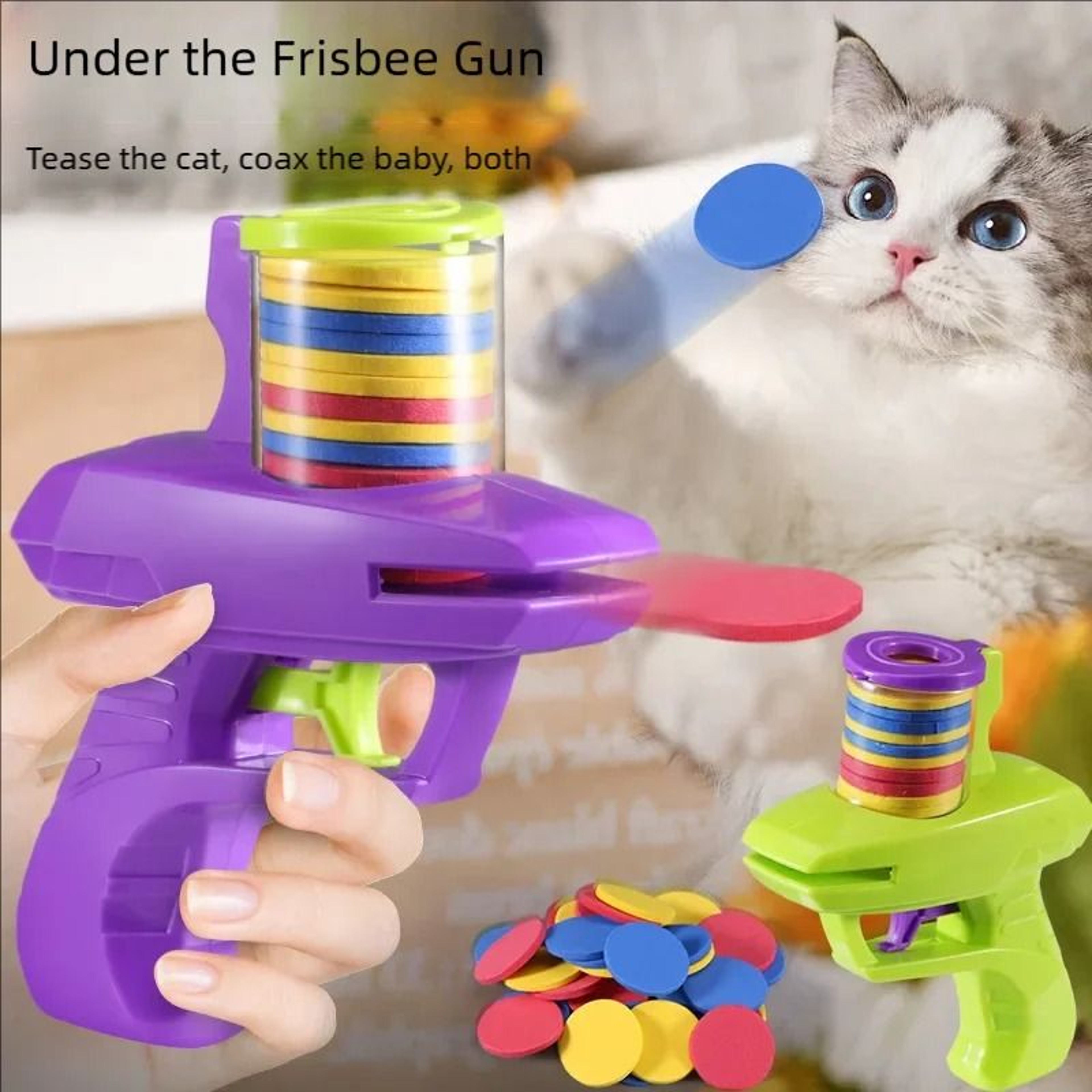 Kinetic Foam Disc Launcher 0