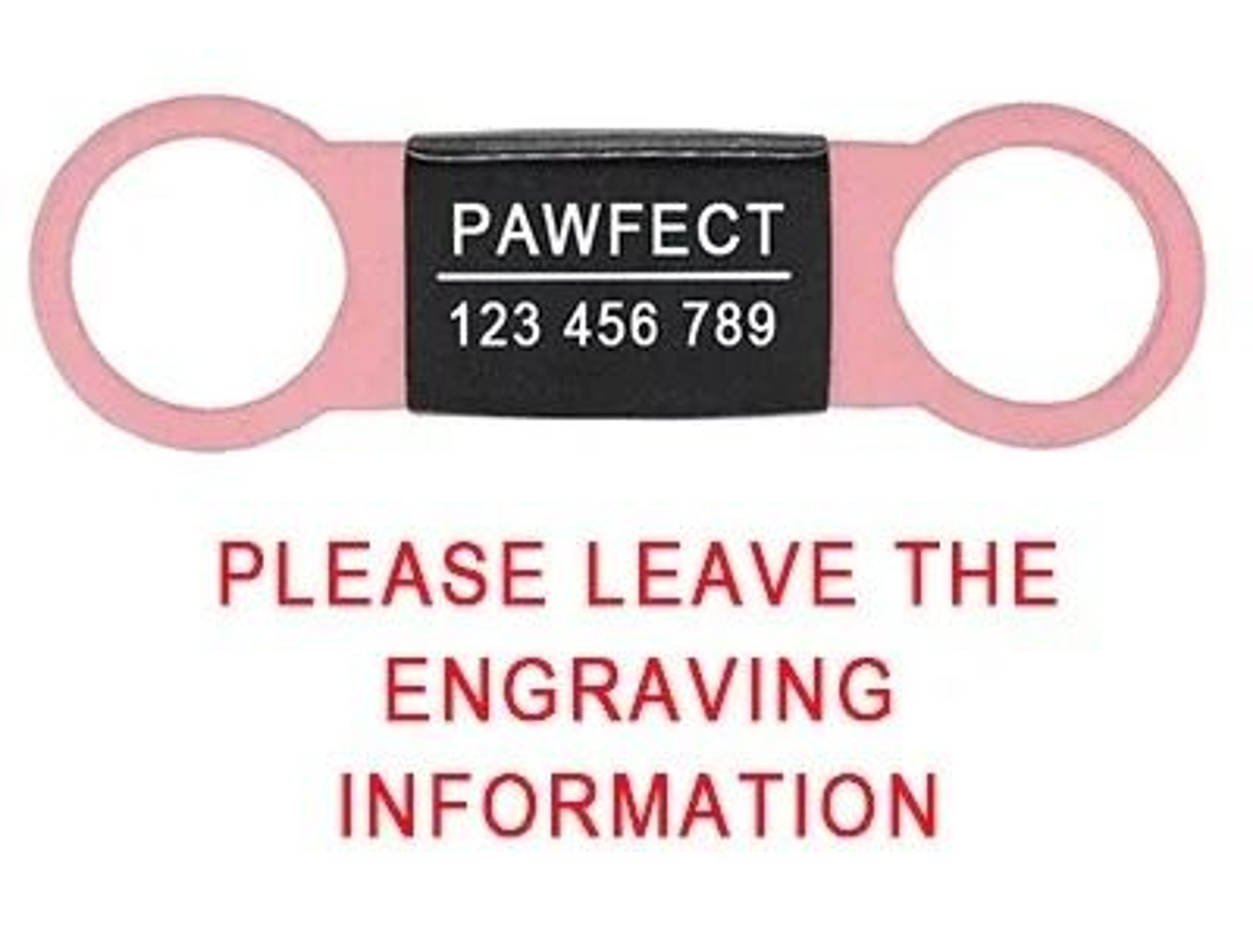 Custom Stainless Steel Pet ID Name Plate SlideOn Tags For Collar 6
