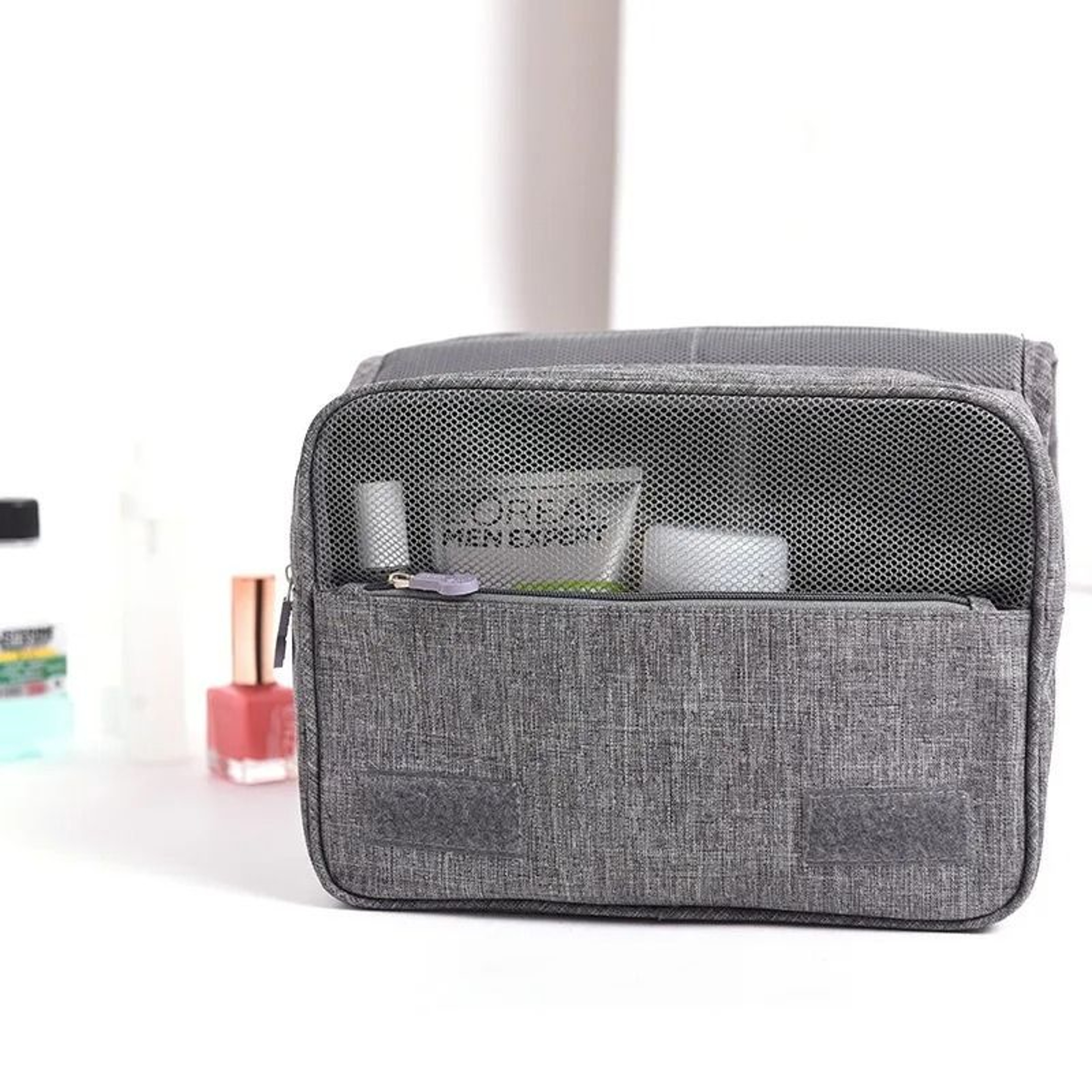 Premium Hanging Travel Cosmetic  Toiletry Organizer Bag 3