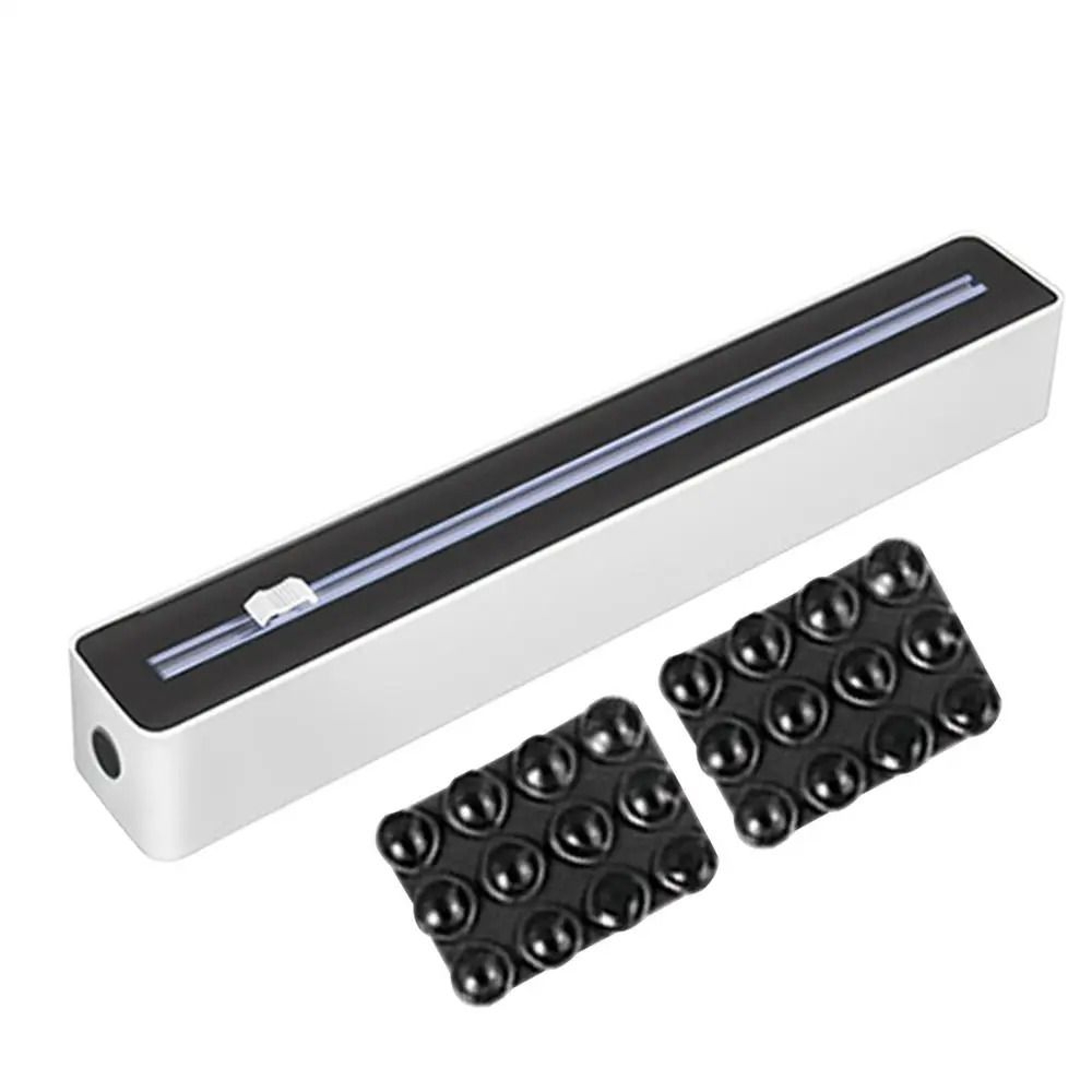 Magnetic Food Wrap Dispenser With Slide Cutter  Suction Cup Base 6