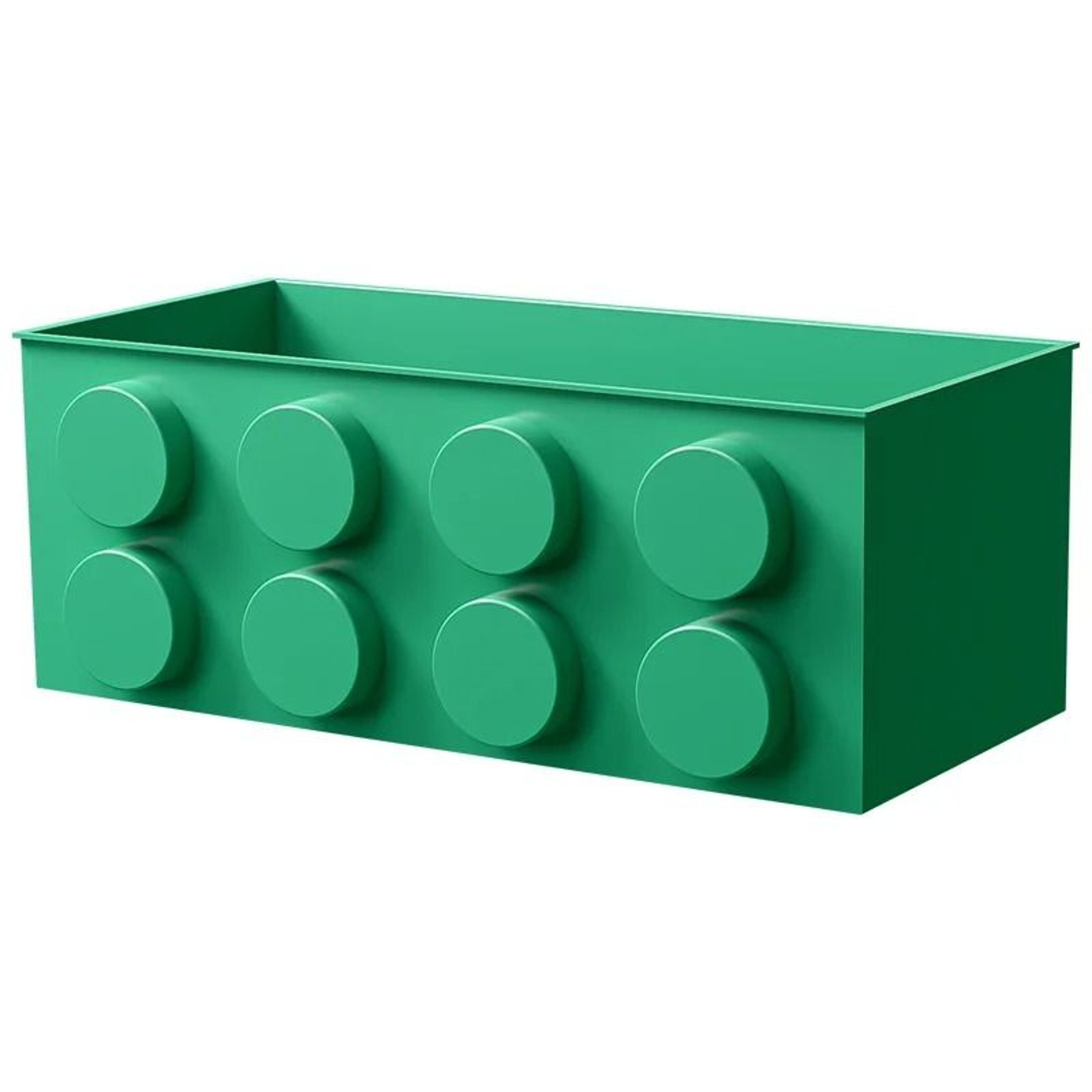 Modular BuildingBlock Magnetic Storage Box  Floating Refrigerator Wall Organizer 9