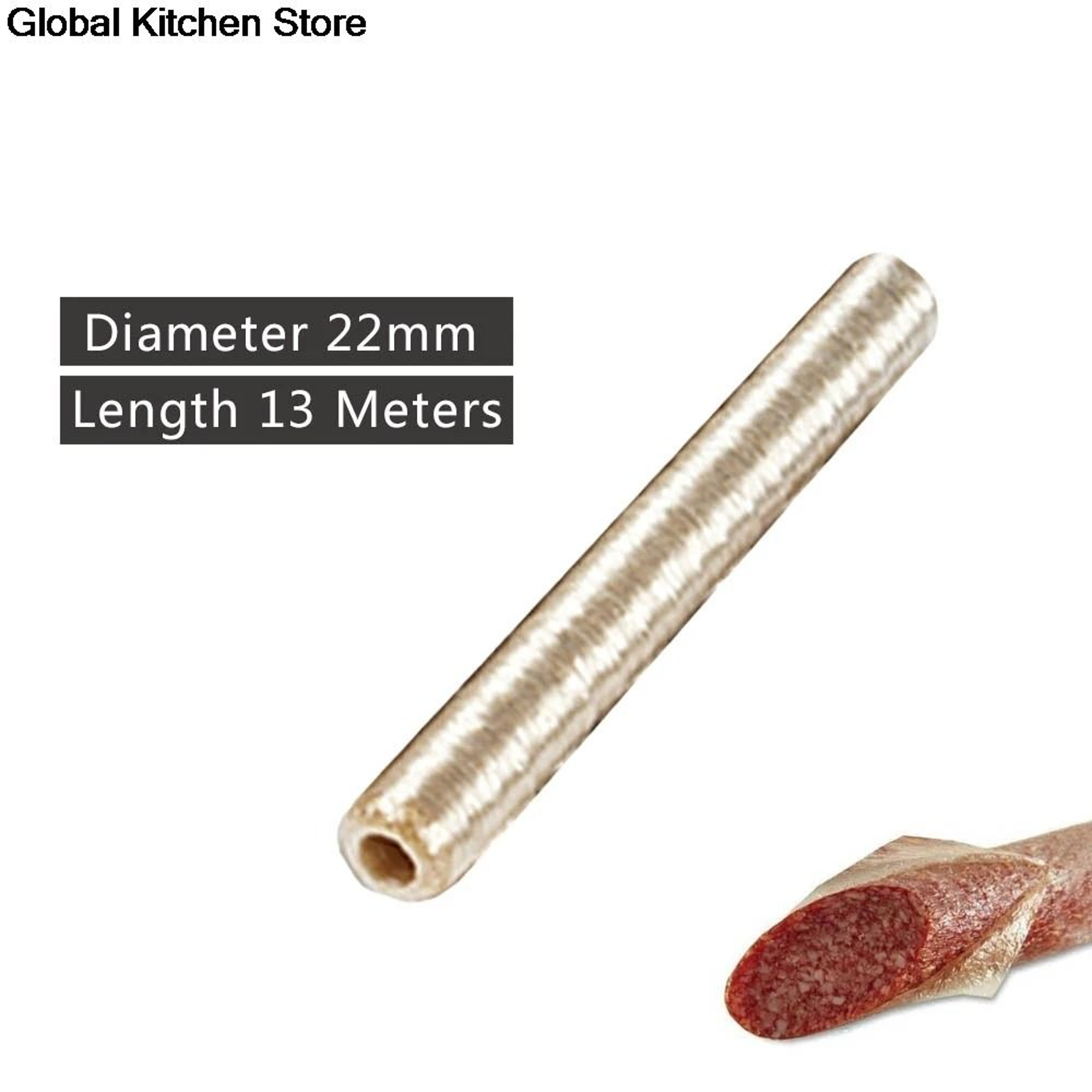 Smoked Cellulose Sausage Casing Shell 8