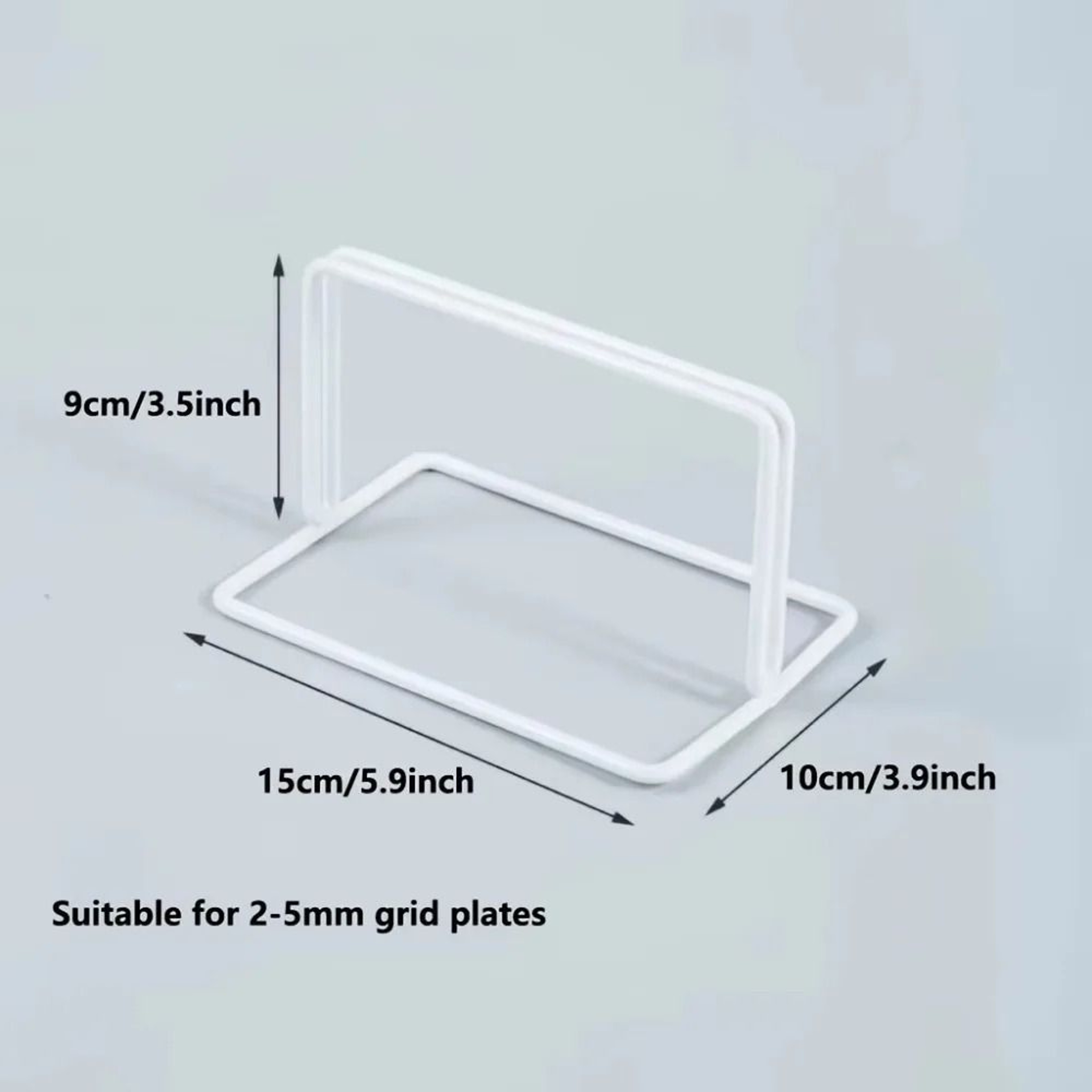 Modern Metal Grid Panel Display Brackets  Desktop Stands 9