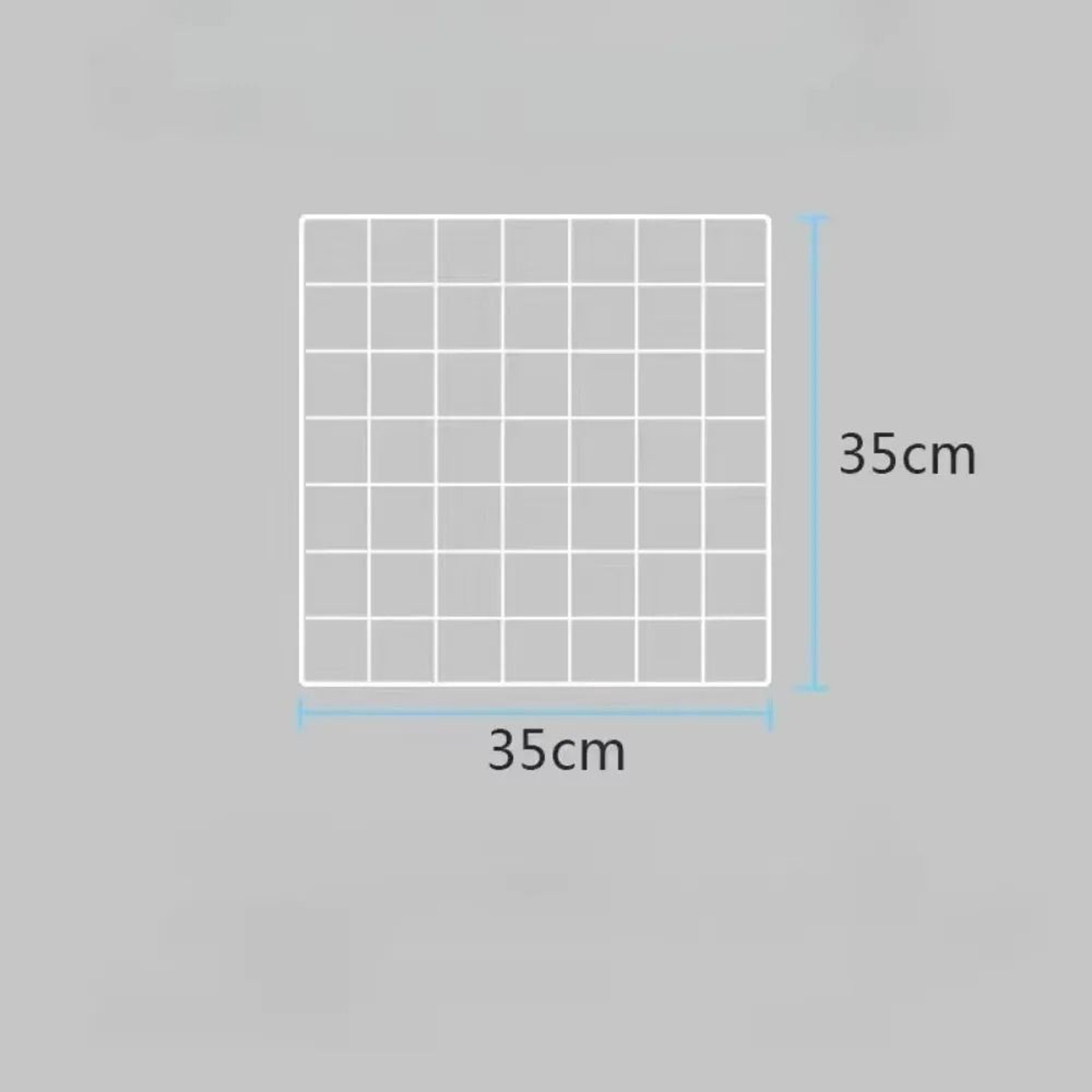 Modern Metal Grid Panel Display Brackets  Desktop Stands 7