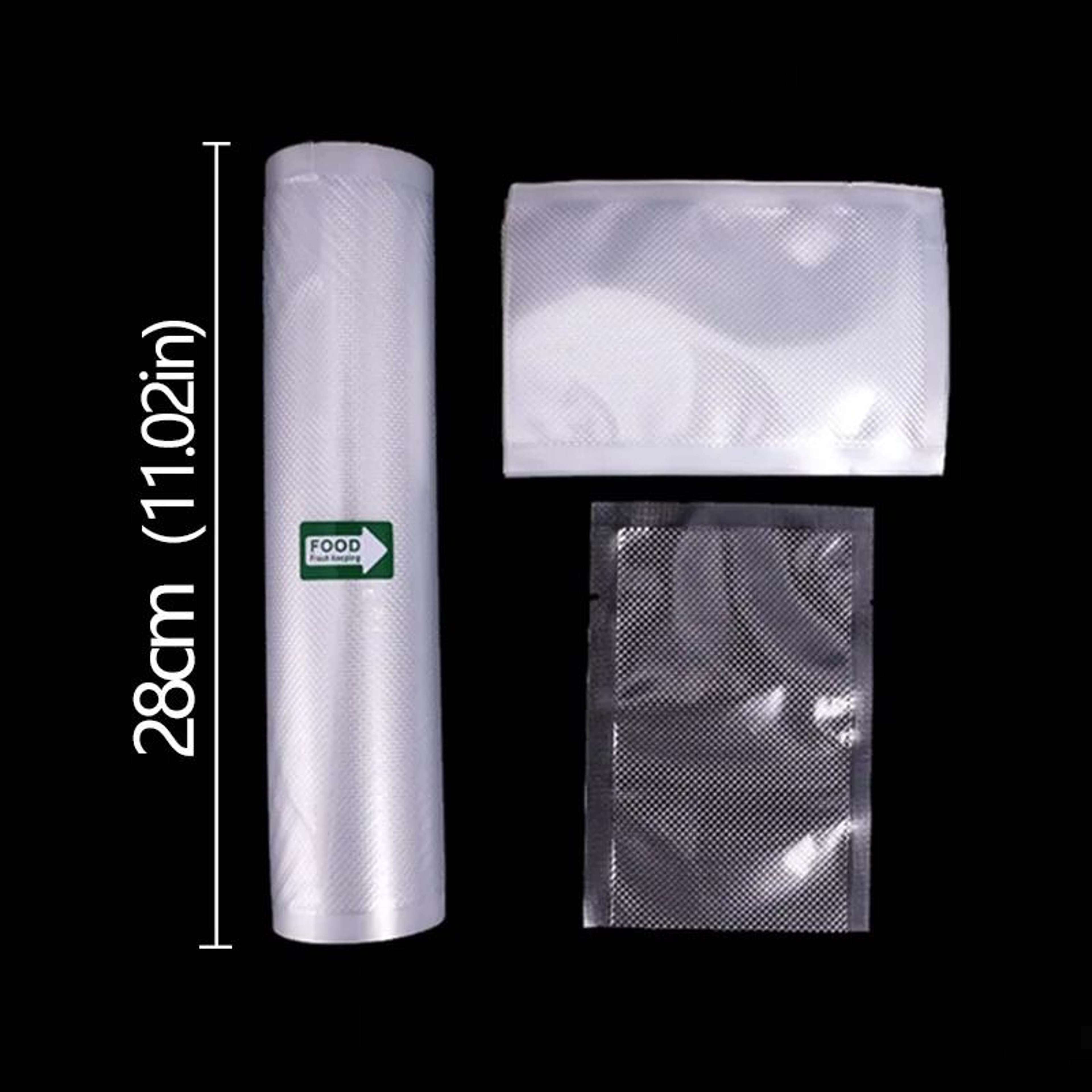 CommercialGrade Food Vacuum Sealer Rolls 500cm 12