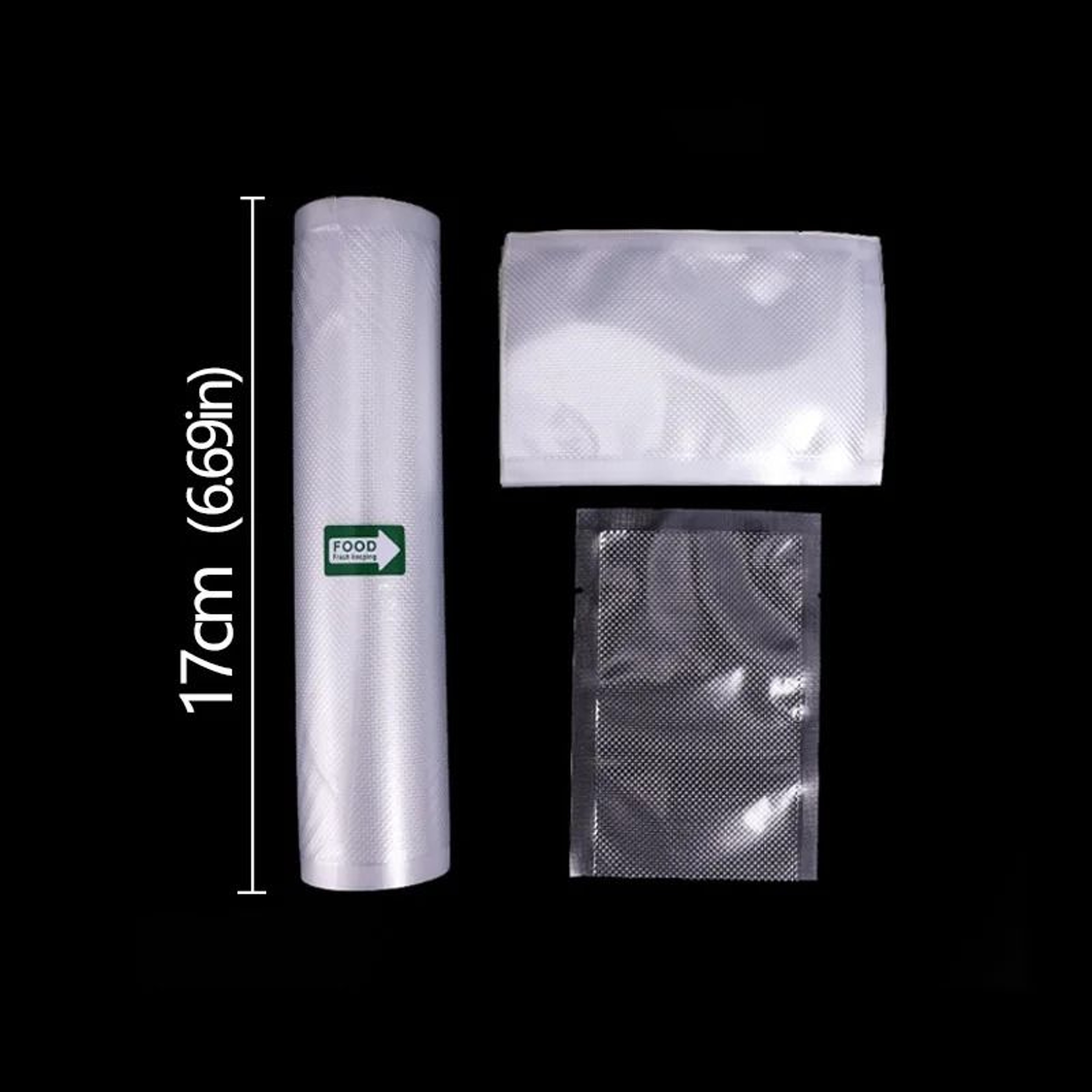 CommercialGrade Food Vacuum Sealer Rolls 500cm 8