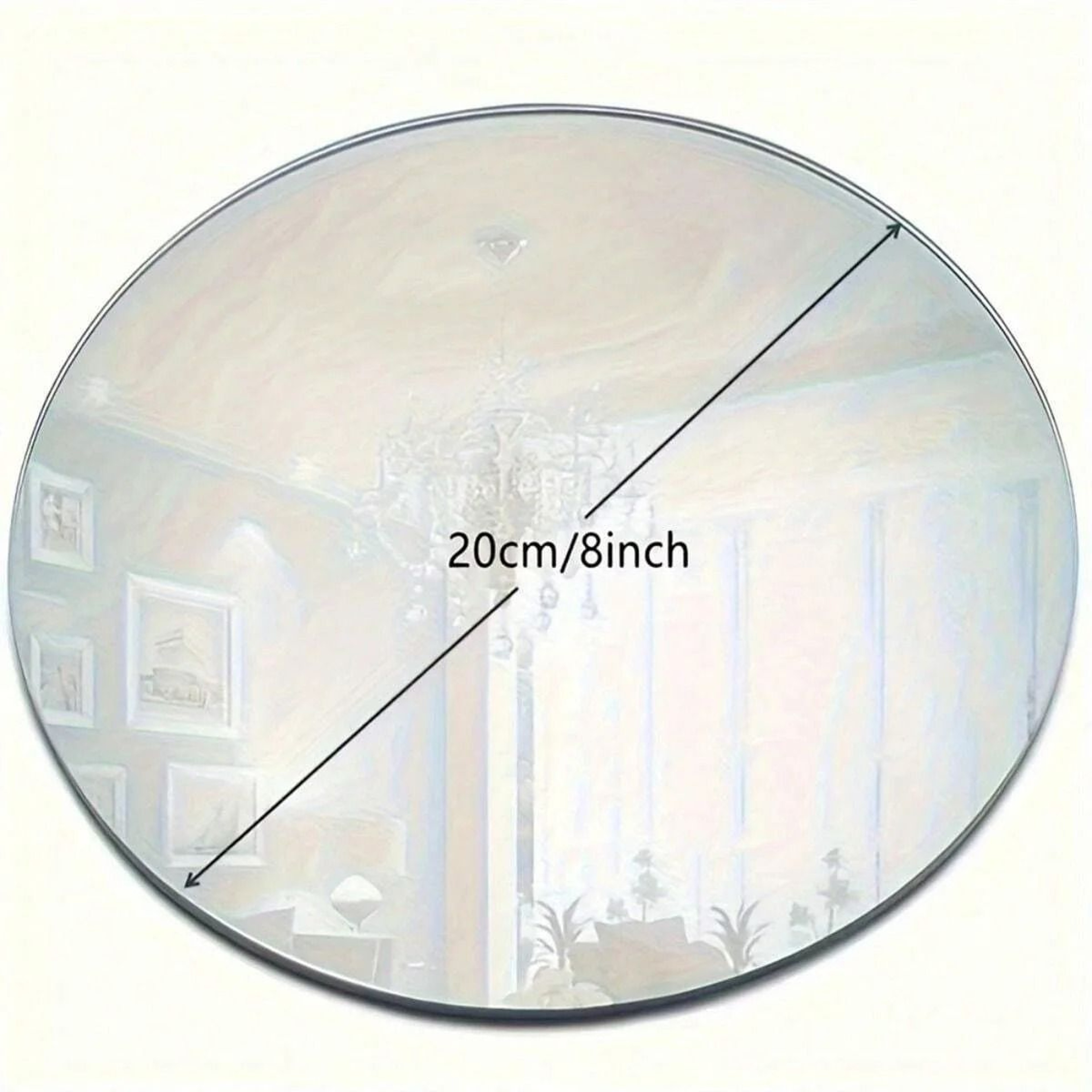 Acrylic Round Mirrors For Centerpieces 1