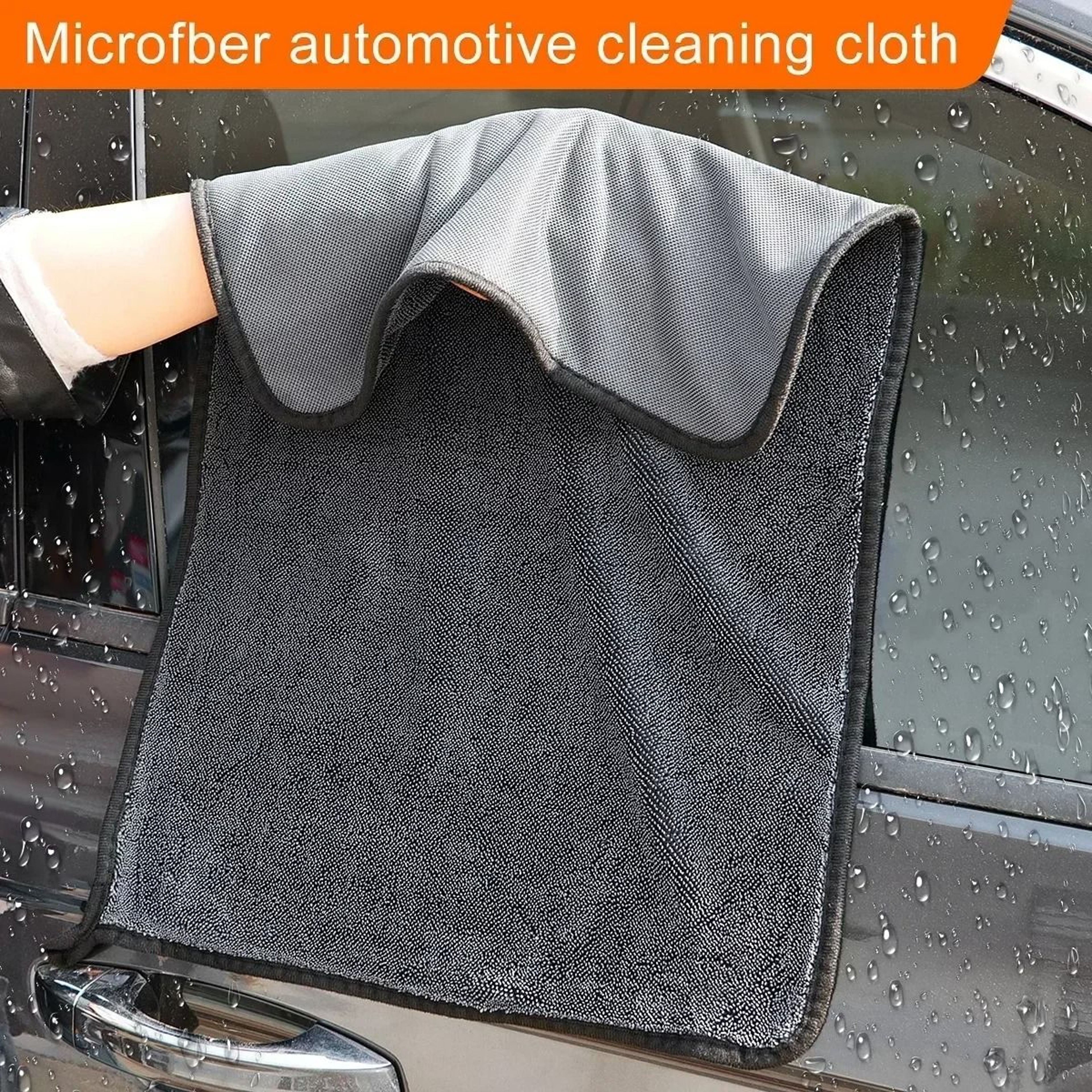 Professional Twisted Loop Car Detailing Towel 3