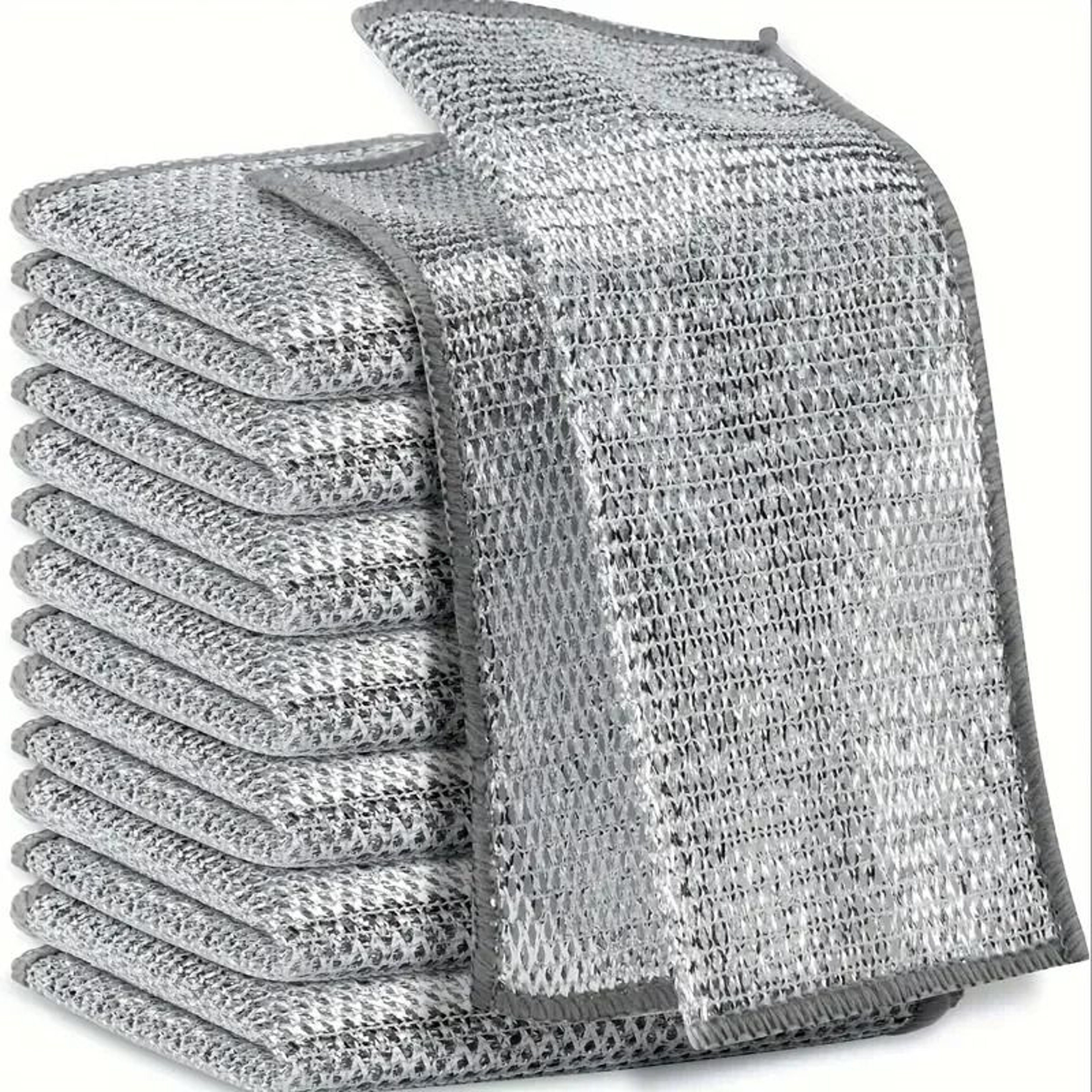 HeavyDuty Steel Wire Mesh Kitchen Dishcloths 1