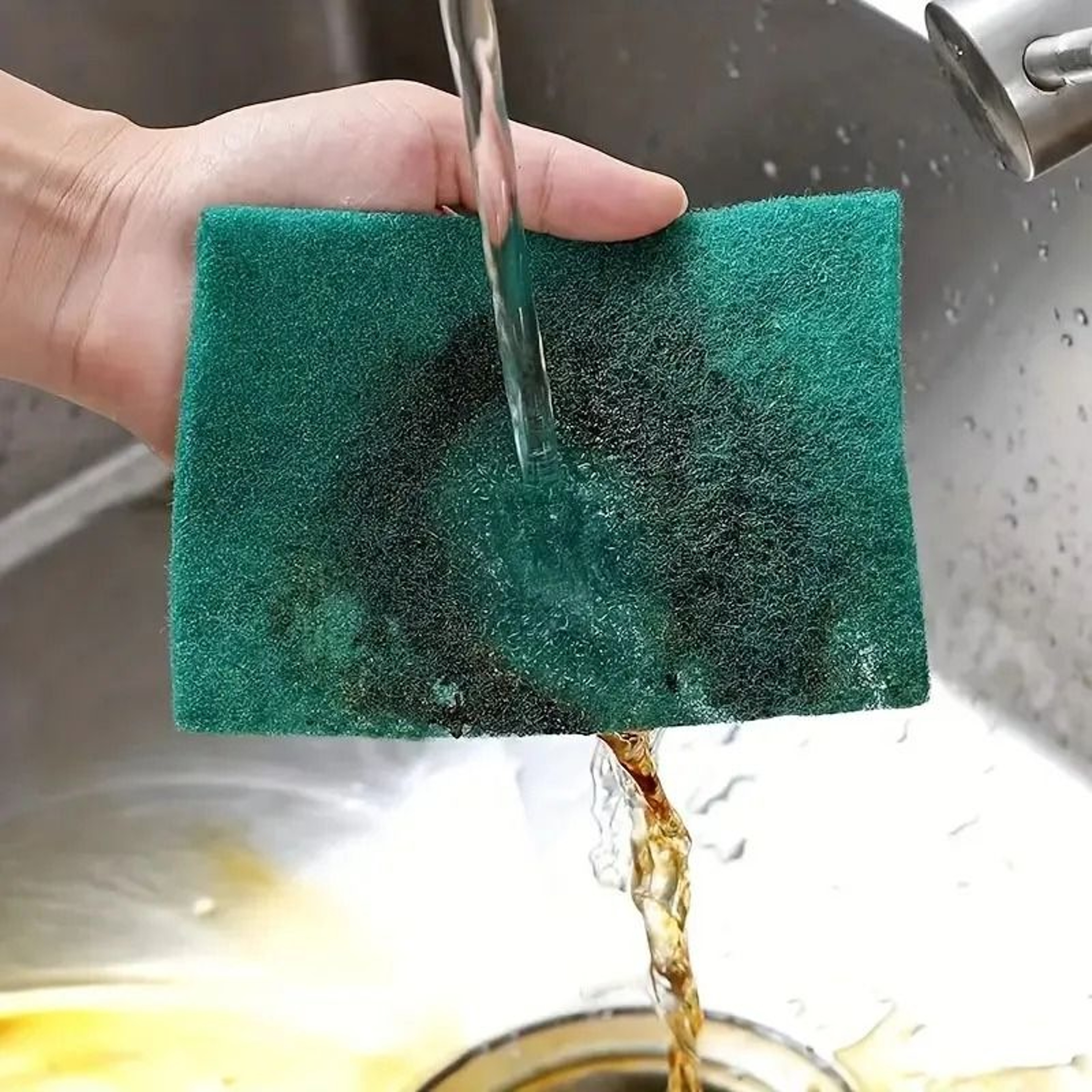 Reusable ScratchFree Kitchen Scouring And Dishwashing Pads 3