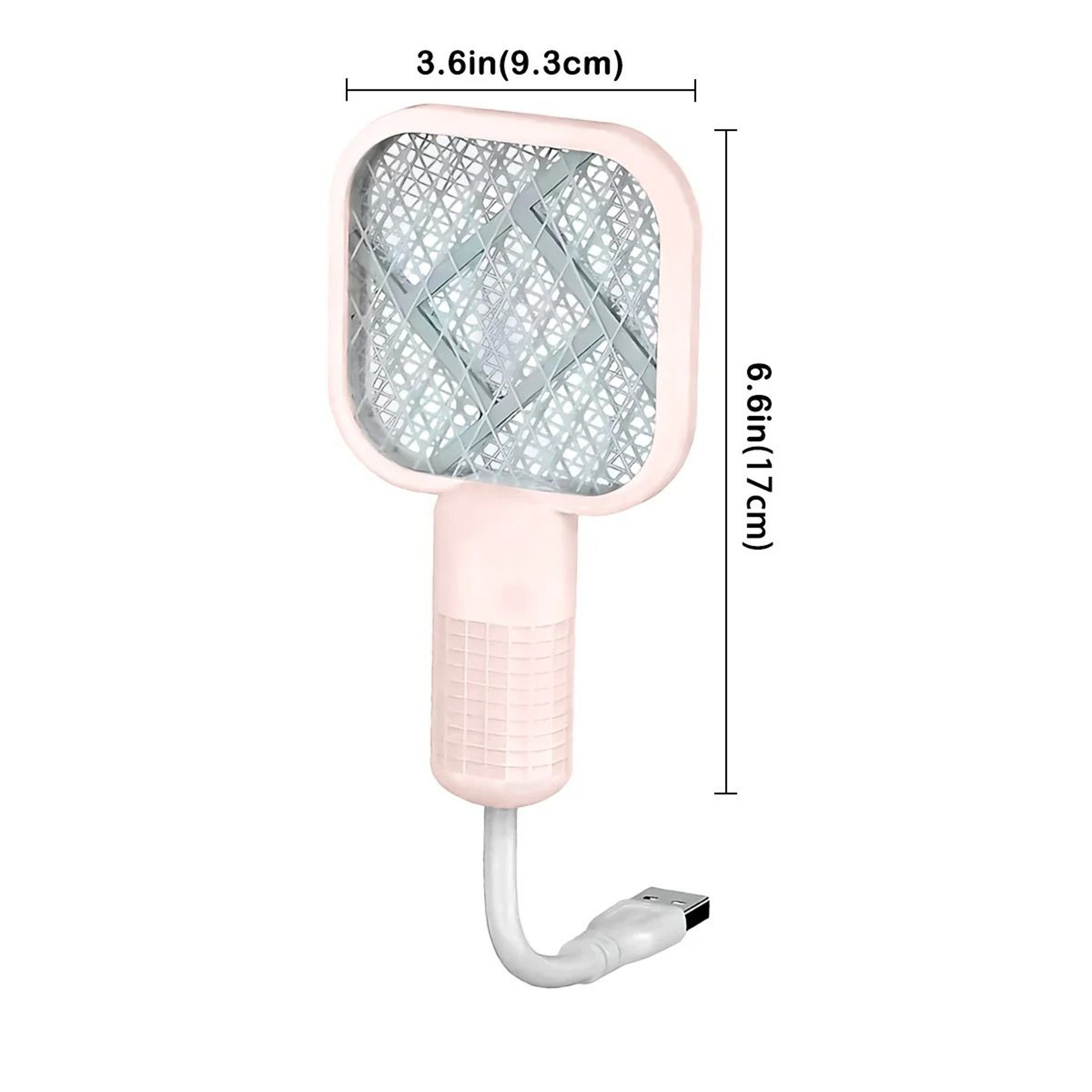 2in1 UltraCompact USB Mini Electric Fly Swatter And Mosquito Zapper 4