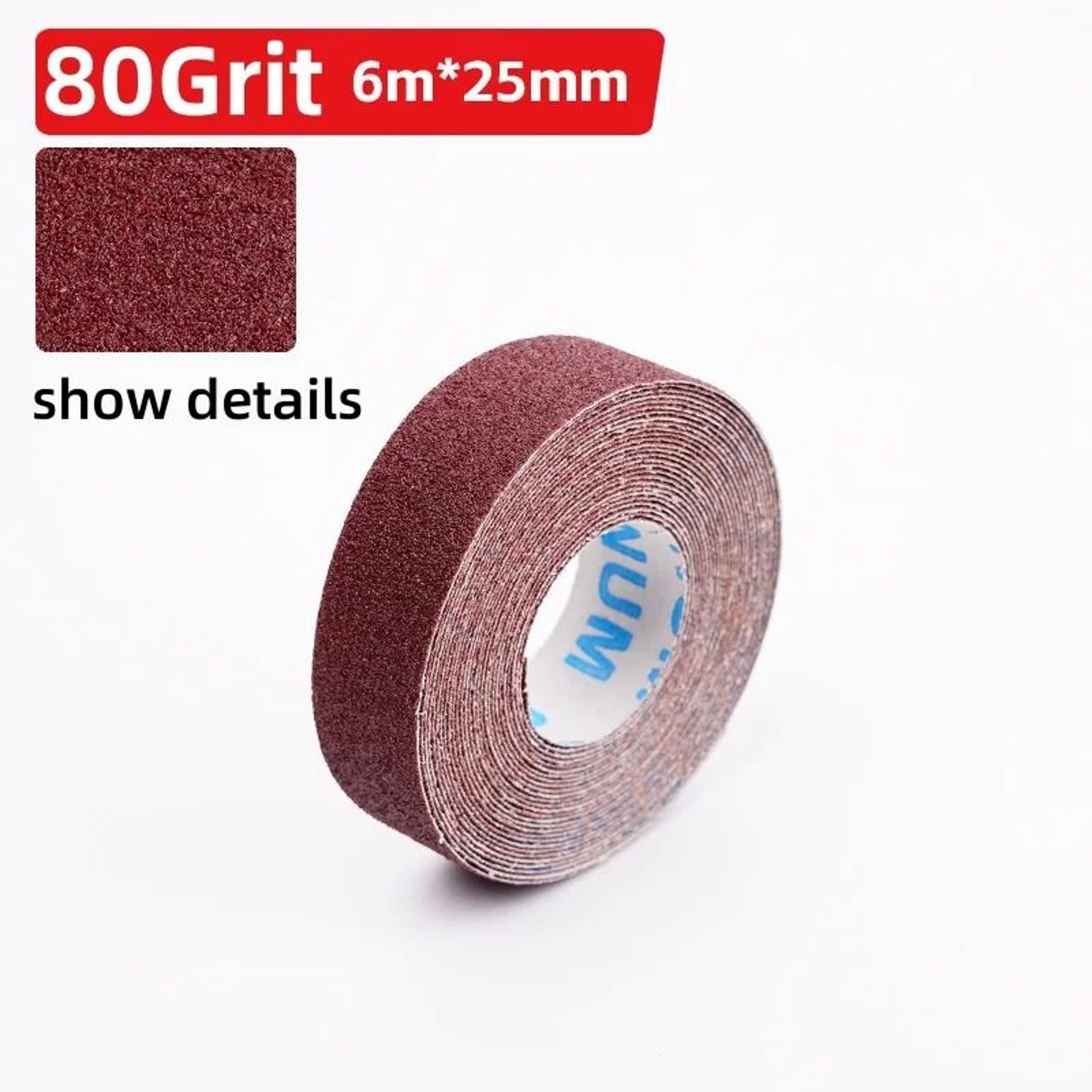 6Meter Emery Cloth Abrasive Sandpaper Roll 6