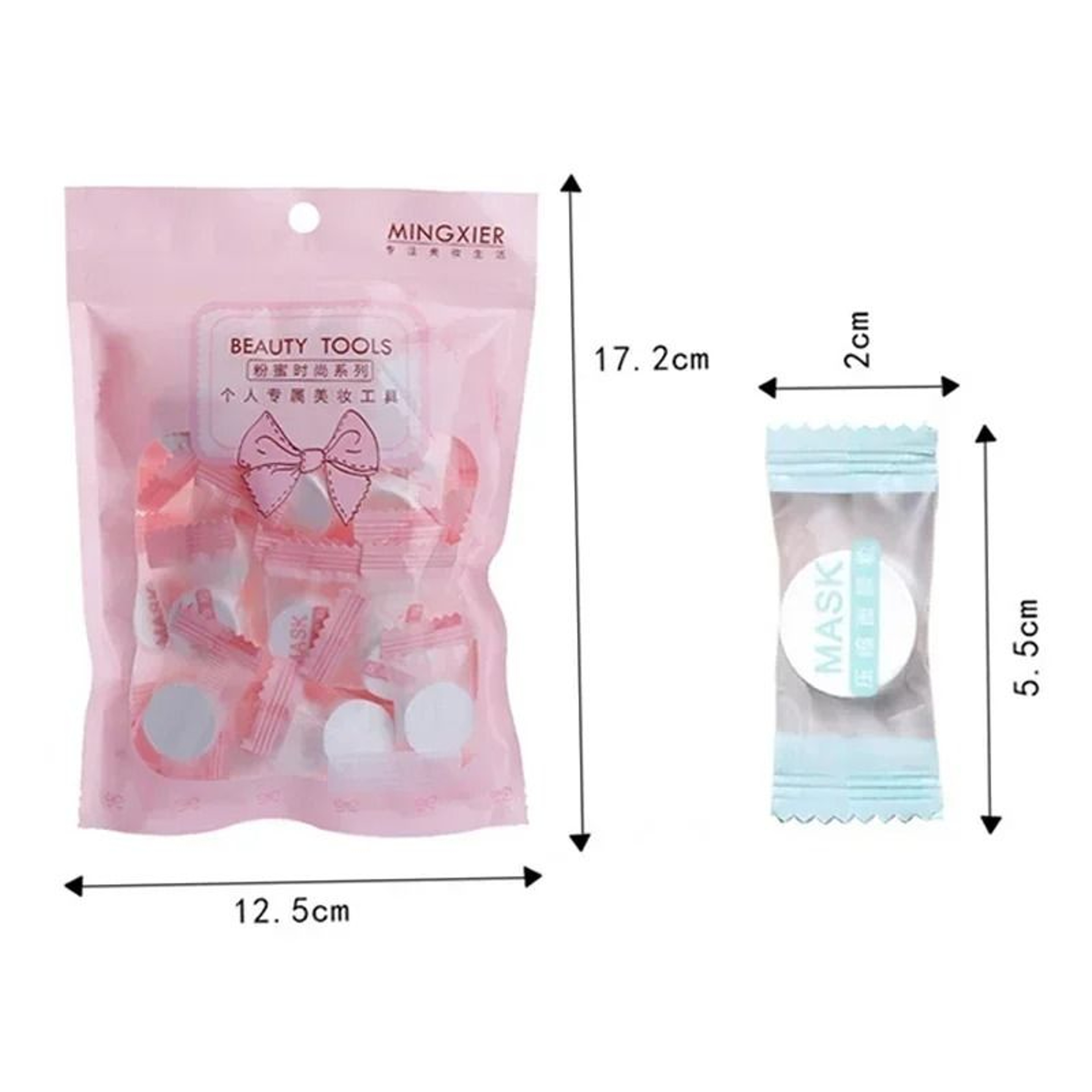 Portable Compressed Cotton Coin Tissue  Granular Face Towels 4