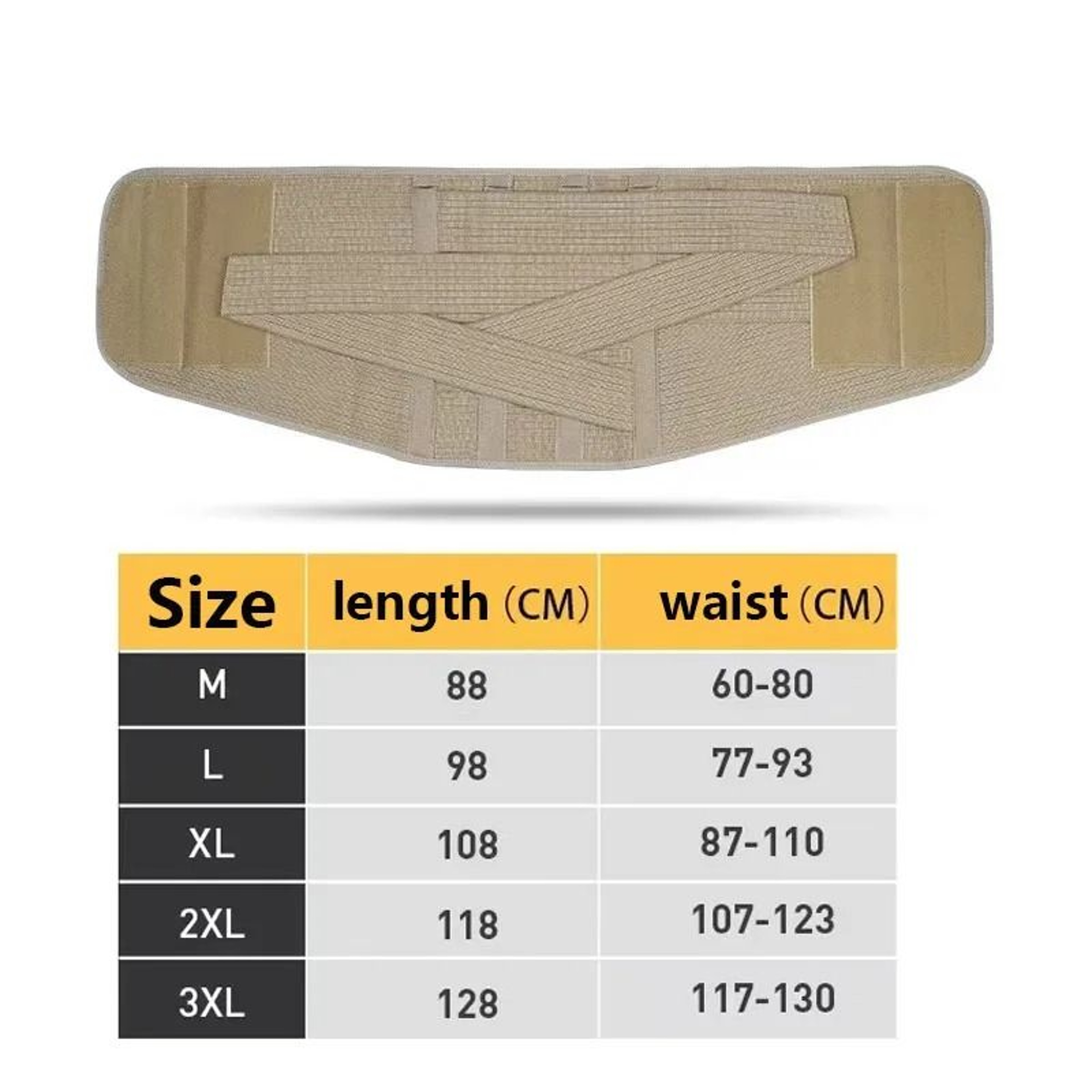Back Support Belt And Lumbar Waist Brace Corset 1