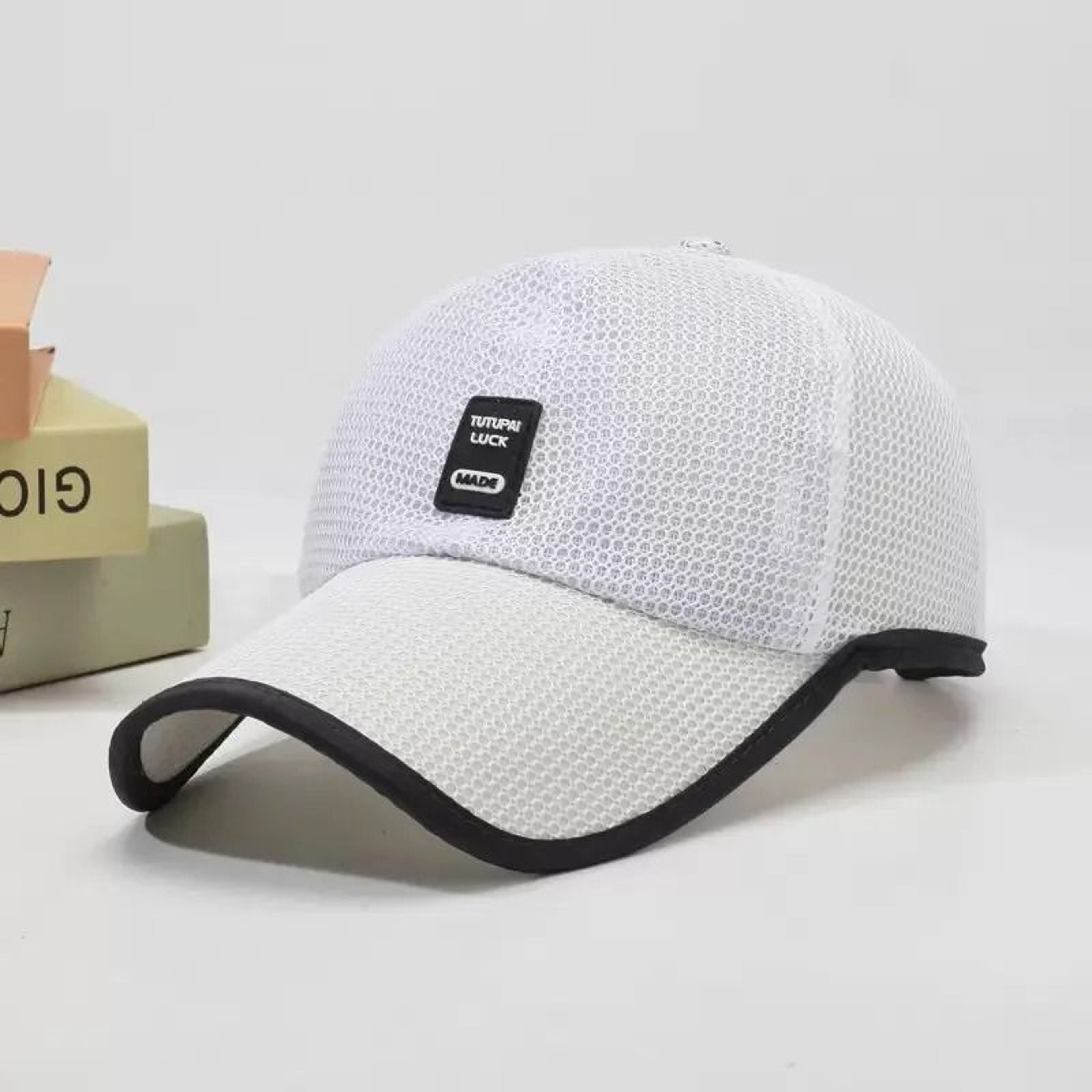 Breathable Outdoor Sunhat With Integrated Solar  USB Charging Fan 9