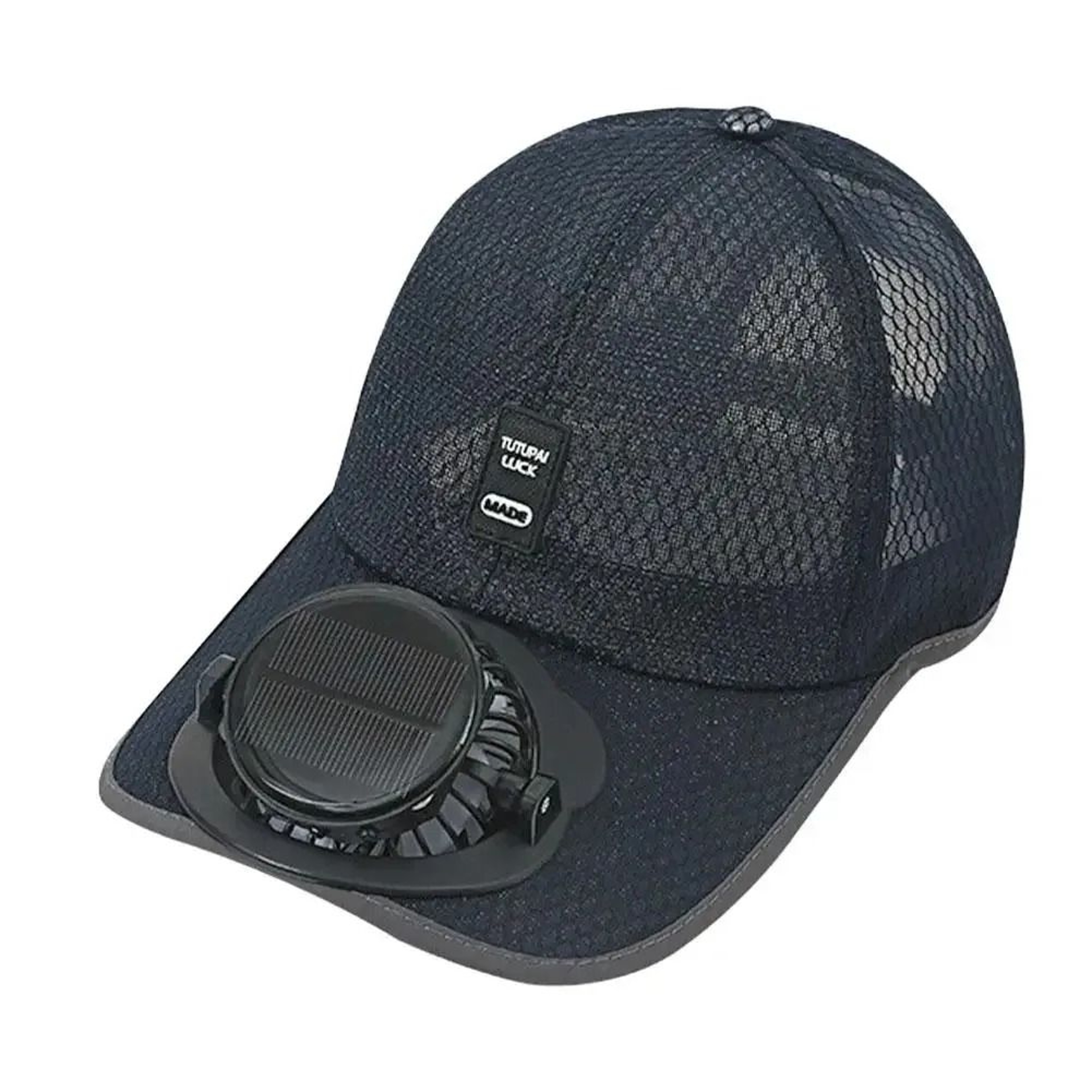 Breathable Outdoor Sunhat With Integrated Solar  USB Charging Fan 10