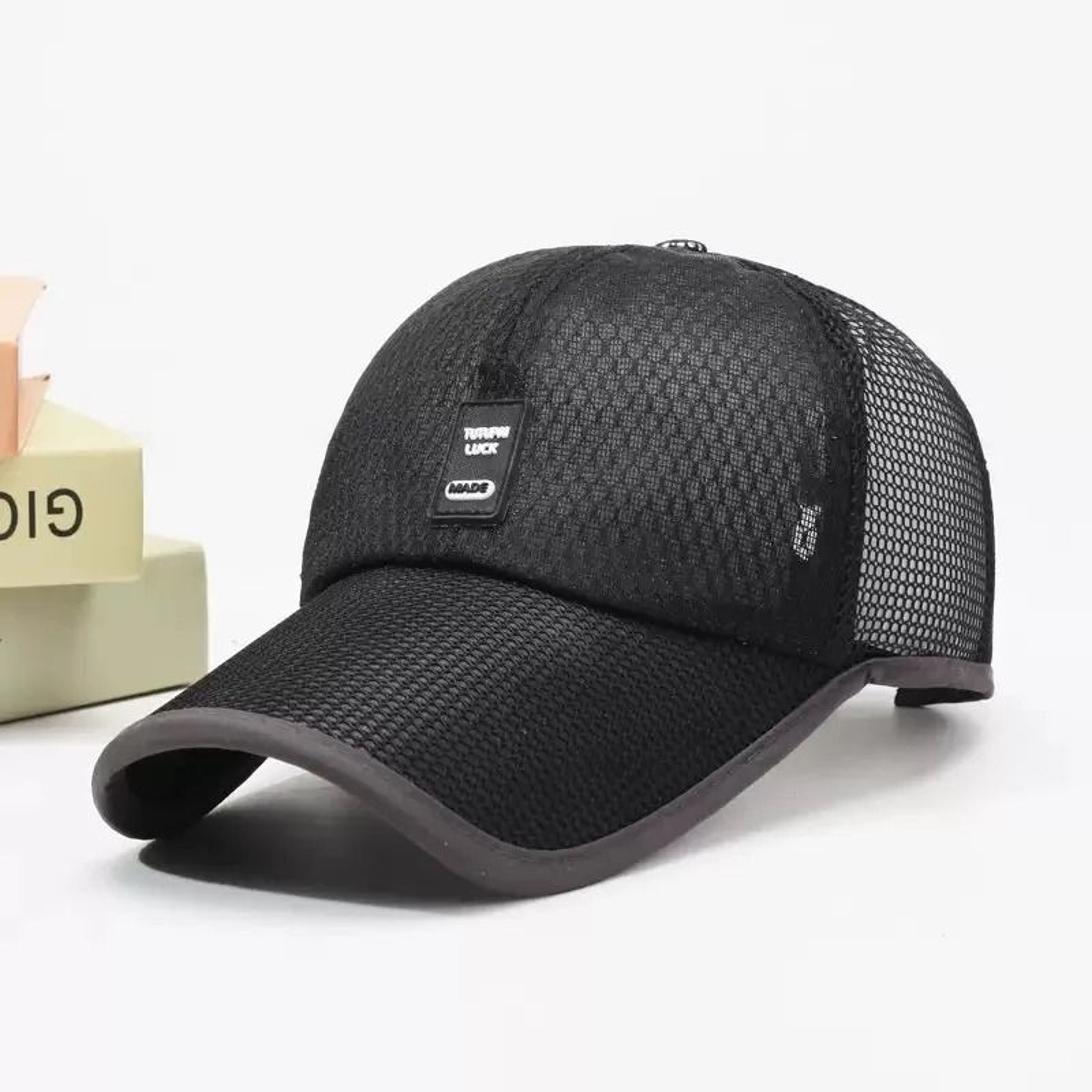Breathable Outdoor Sunhat With Integrated Solar  USB Charging Fan 6