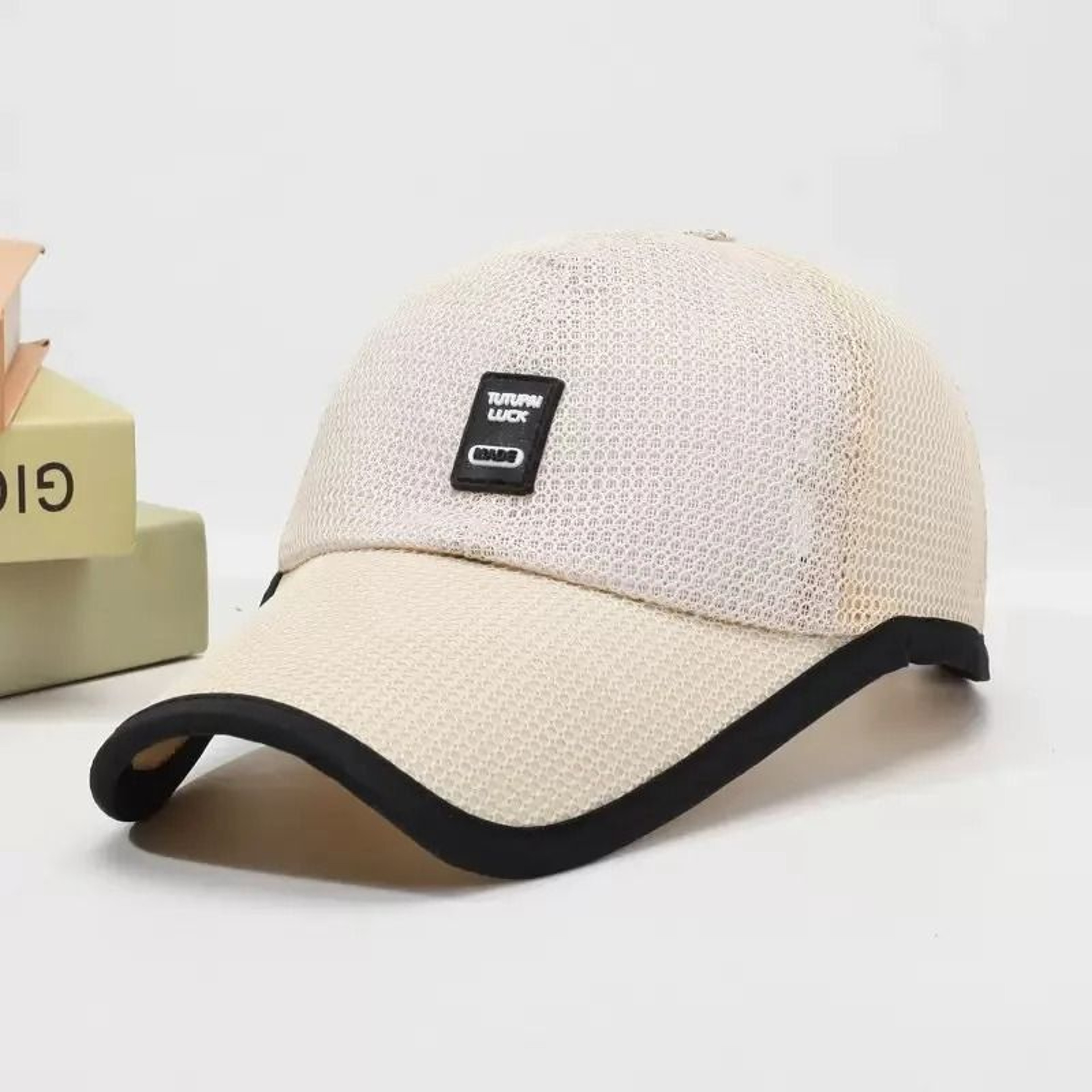 Breathable Outdoor Sunhat With Integrated Solar  USB Charging Fan 8