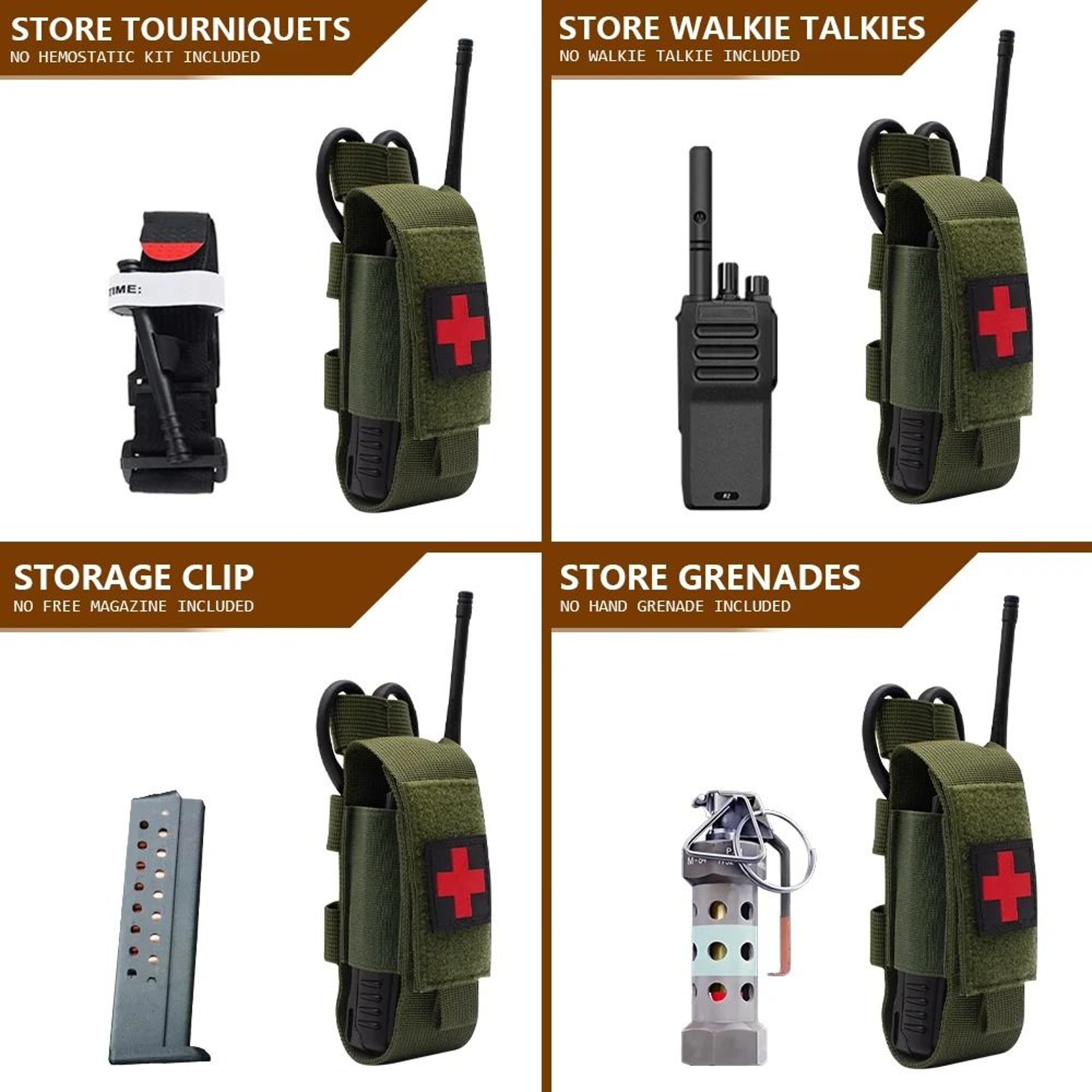 Tactical Tourniquet And First Aid MOLLE Pouch 2
