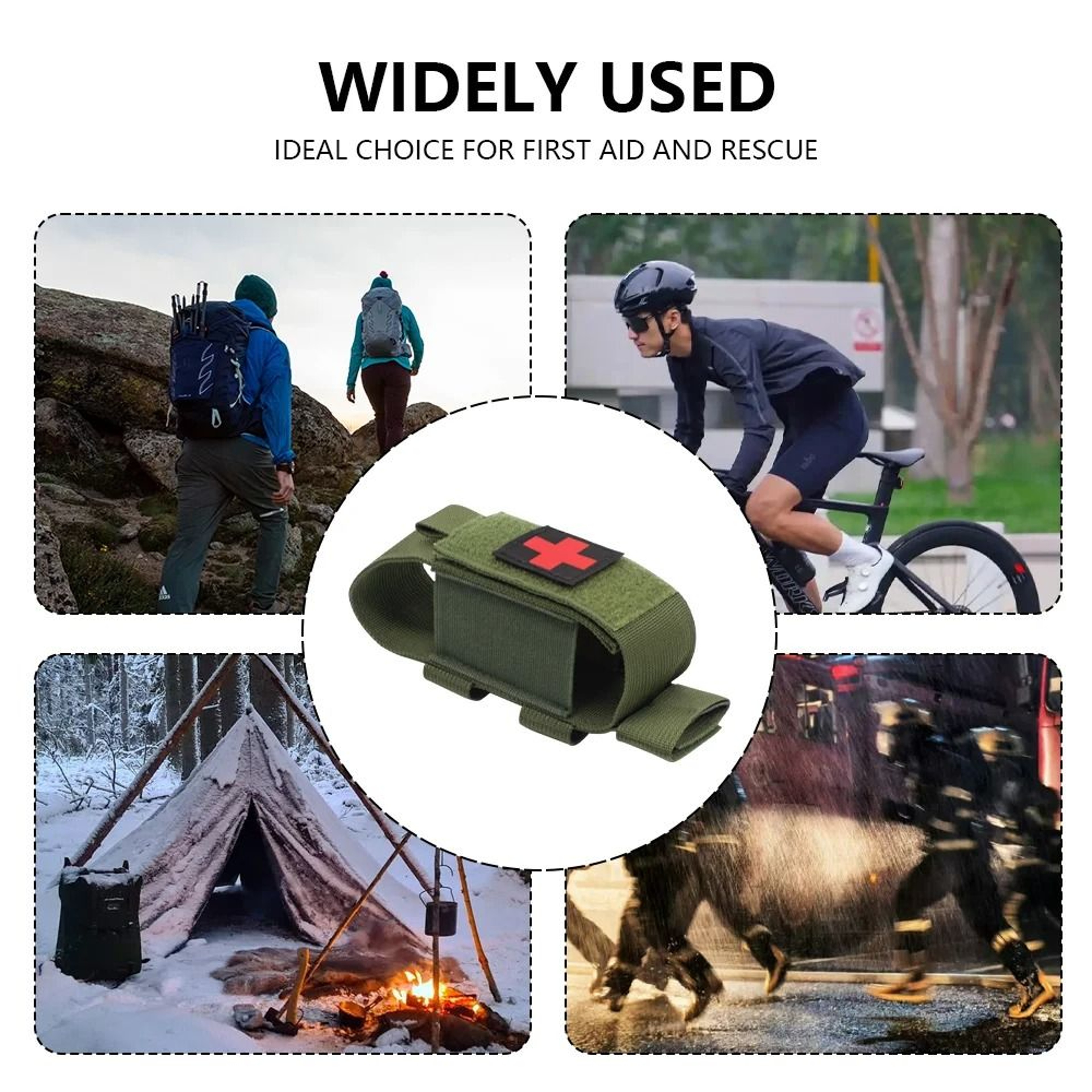 Tactical Tourniquet And First Aid MOLLE Pouch 4